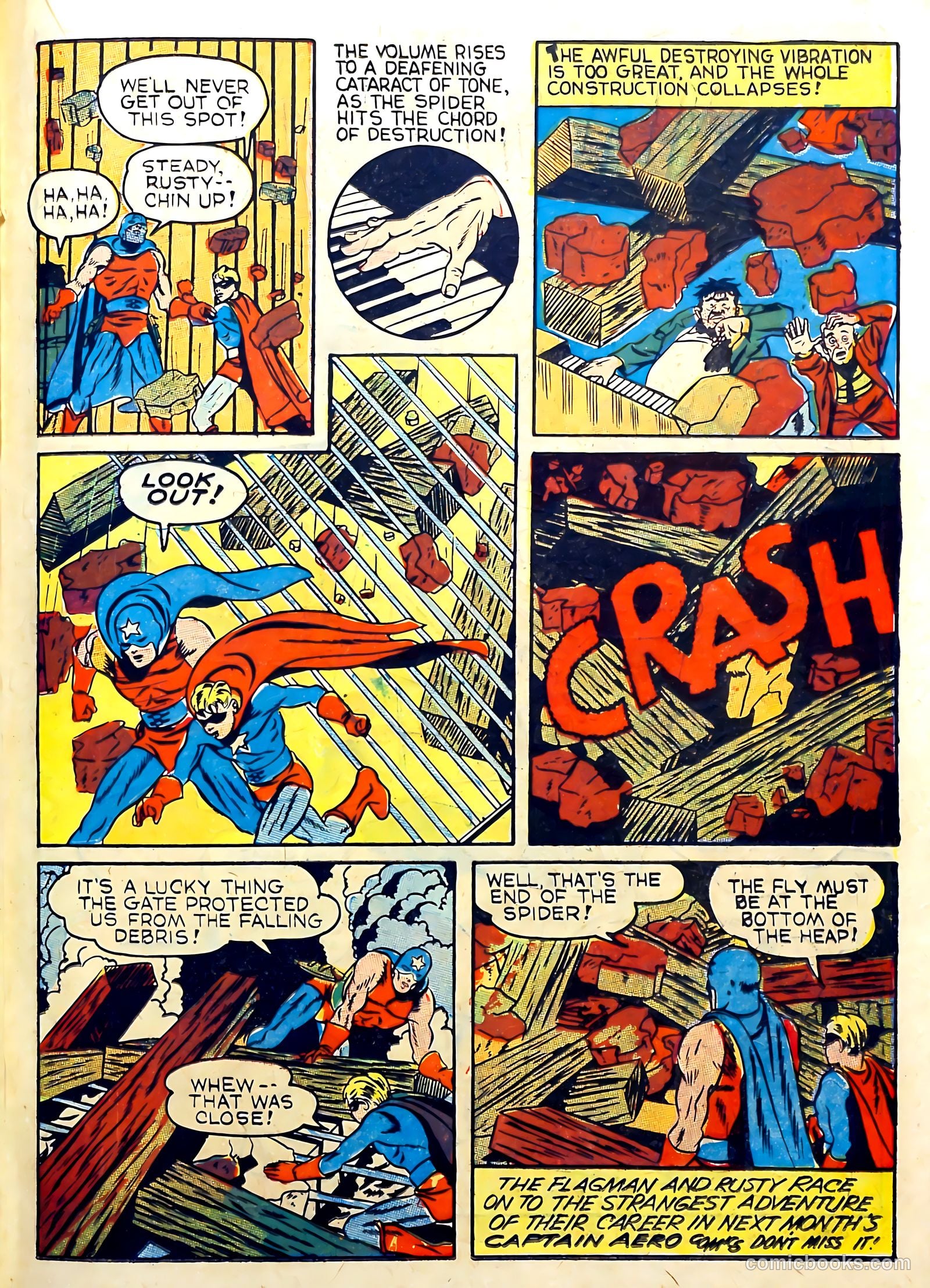 Captain Aero Comics #3 (1941) — page 41 of 68