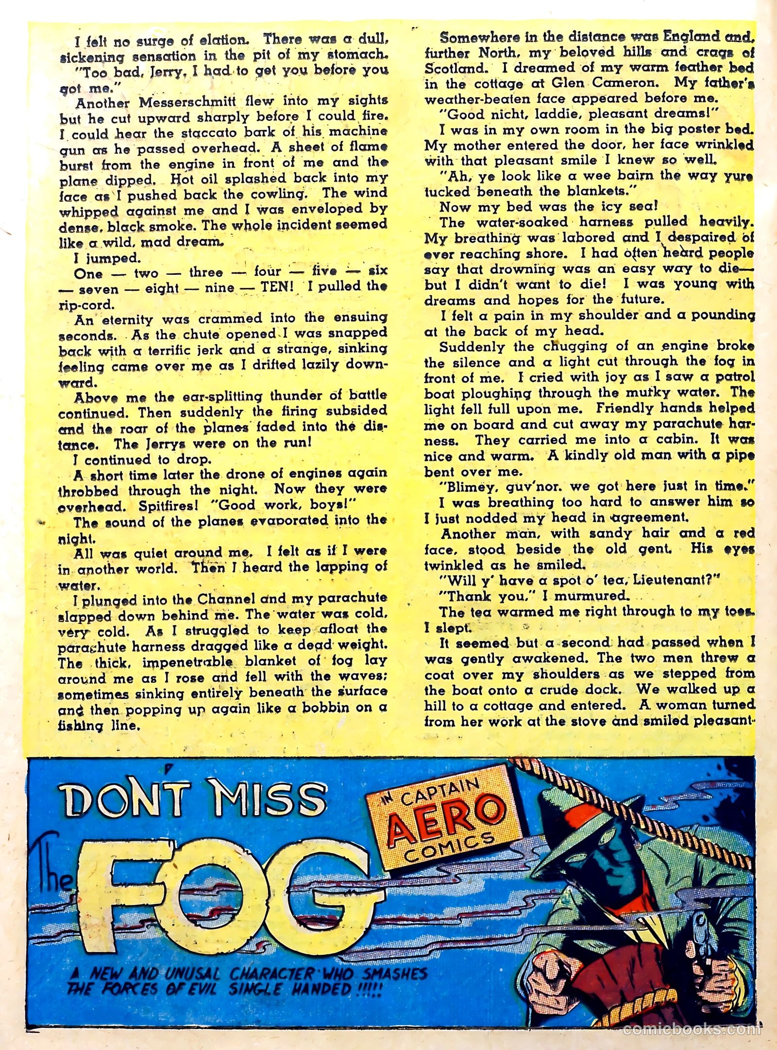 Captain Aero Comics #3 (1941) — page 44 of 68