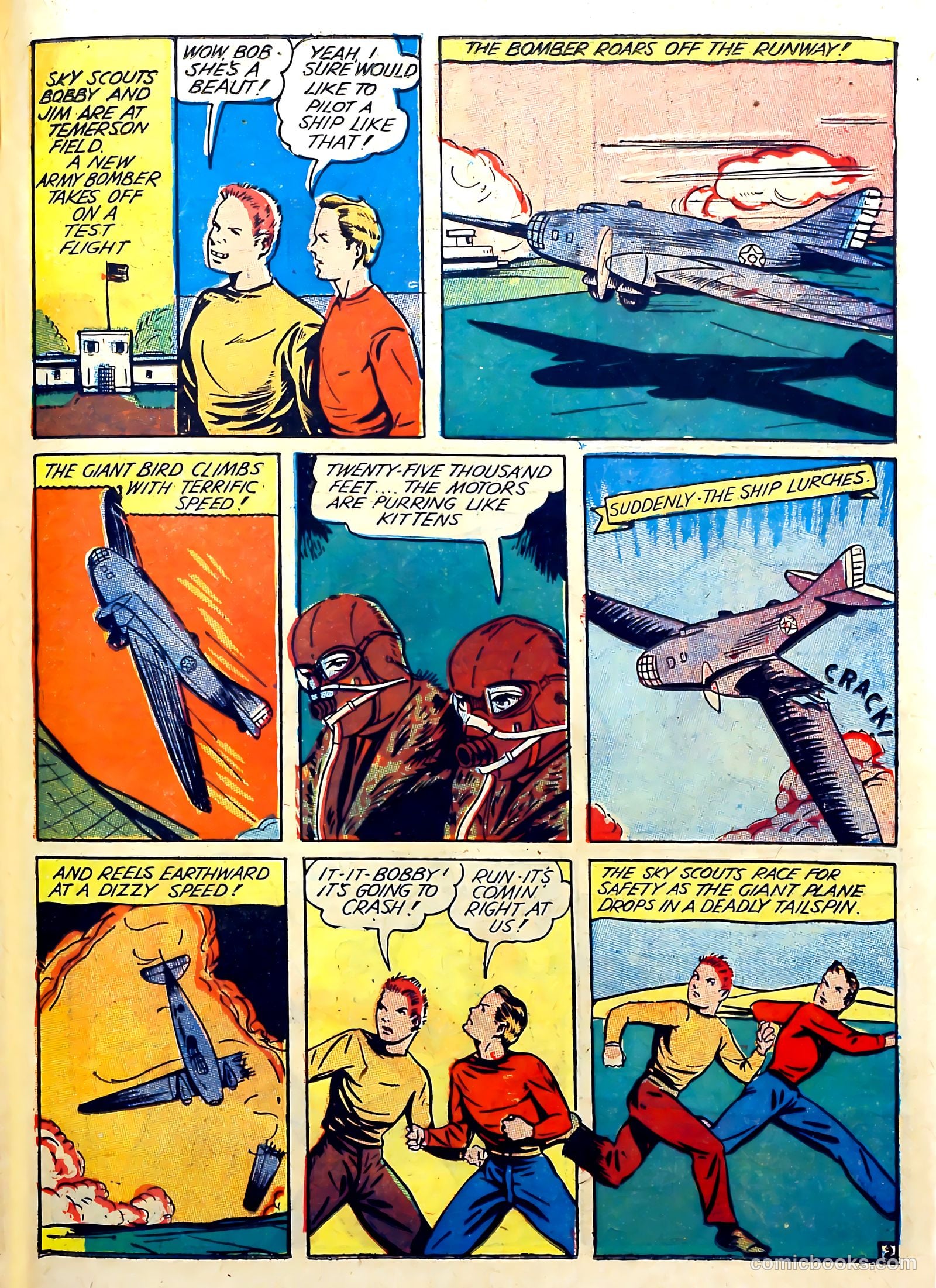 Captain Aero Comics #3 (1941) — page 47 of 68