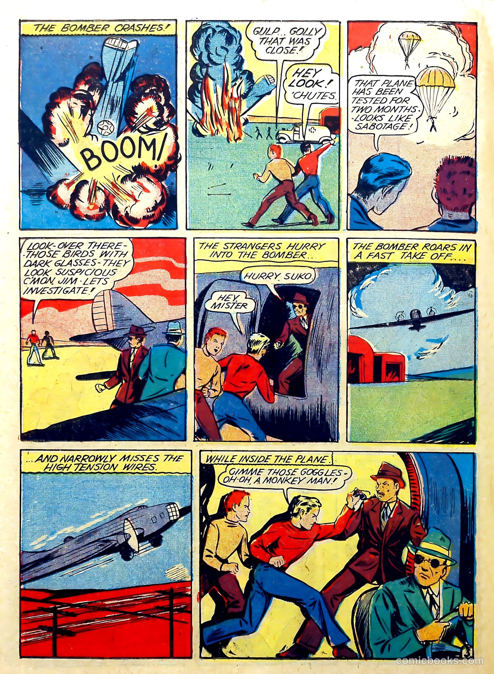 Captain Aero Comics #3 (1941) — page 48 of 68