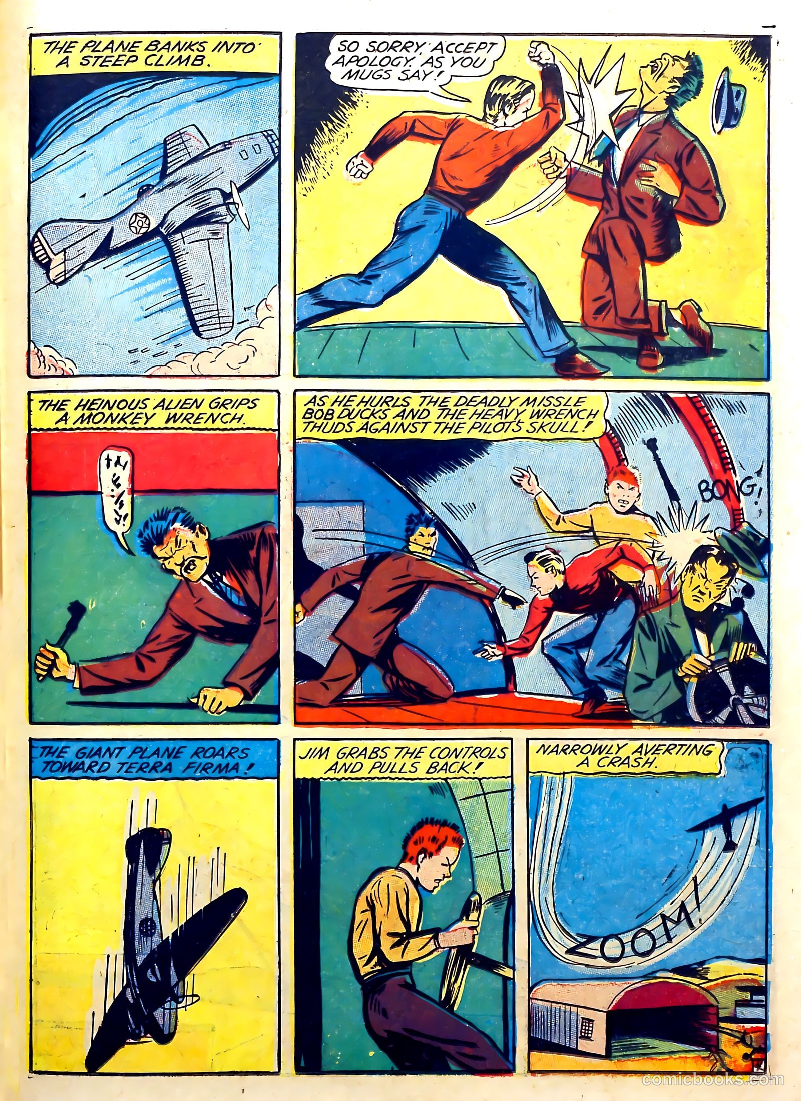 Captain Aero Comics #3 (1941) — page 49 of 68