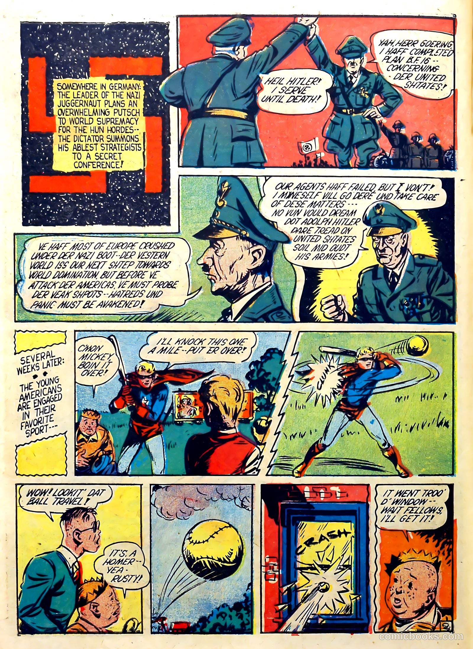 Captain Aero Comics #3 (1941) — page 54 of 68