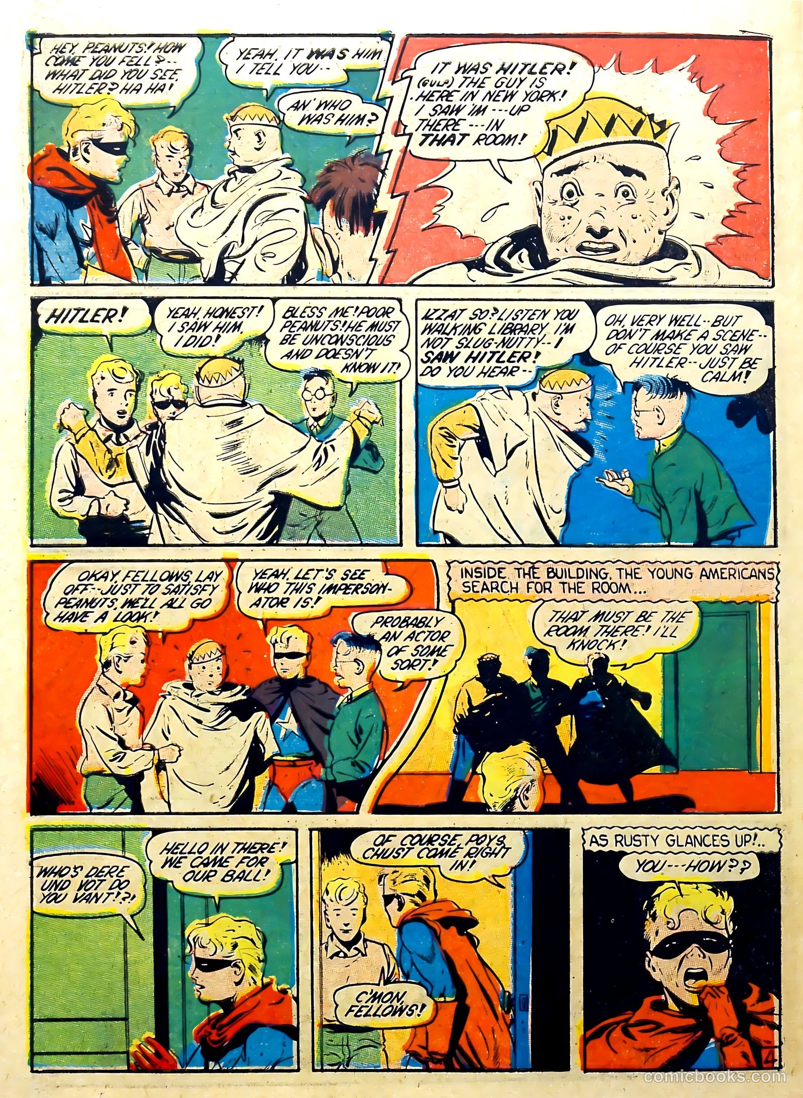 Captain Aero Comics #3 (1941) — page 56 of 68