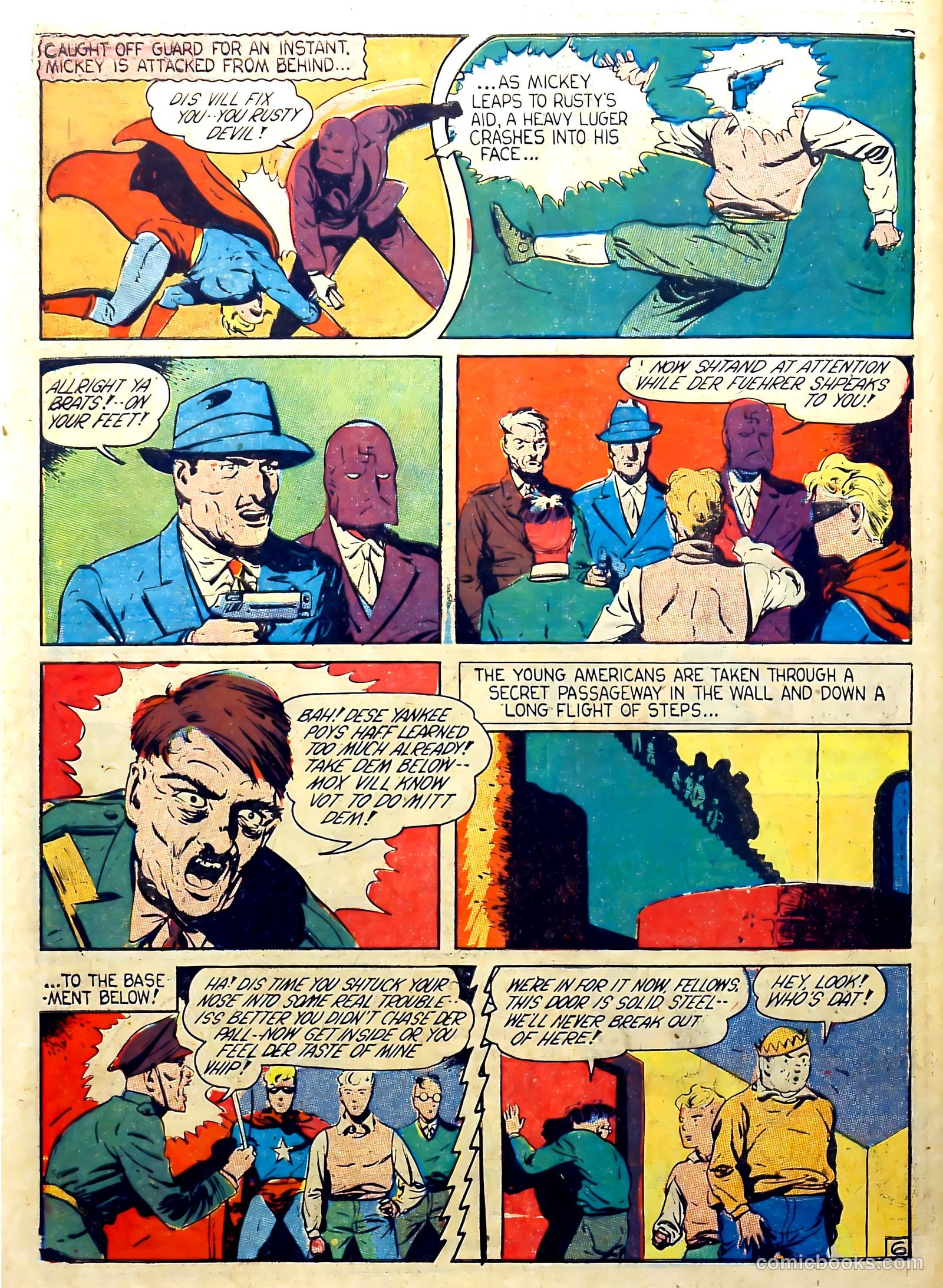Captain Aero Comics #3 (1941) — page 58 of 68