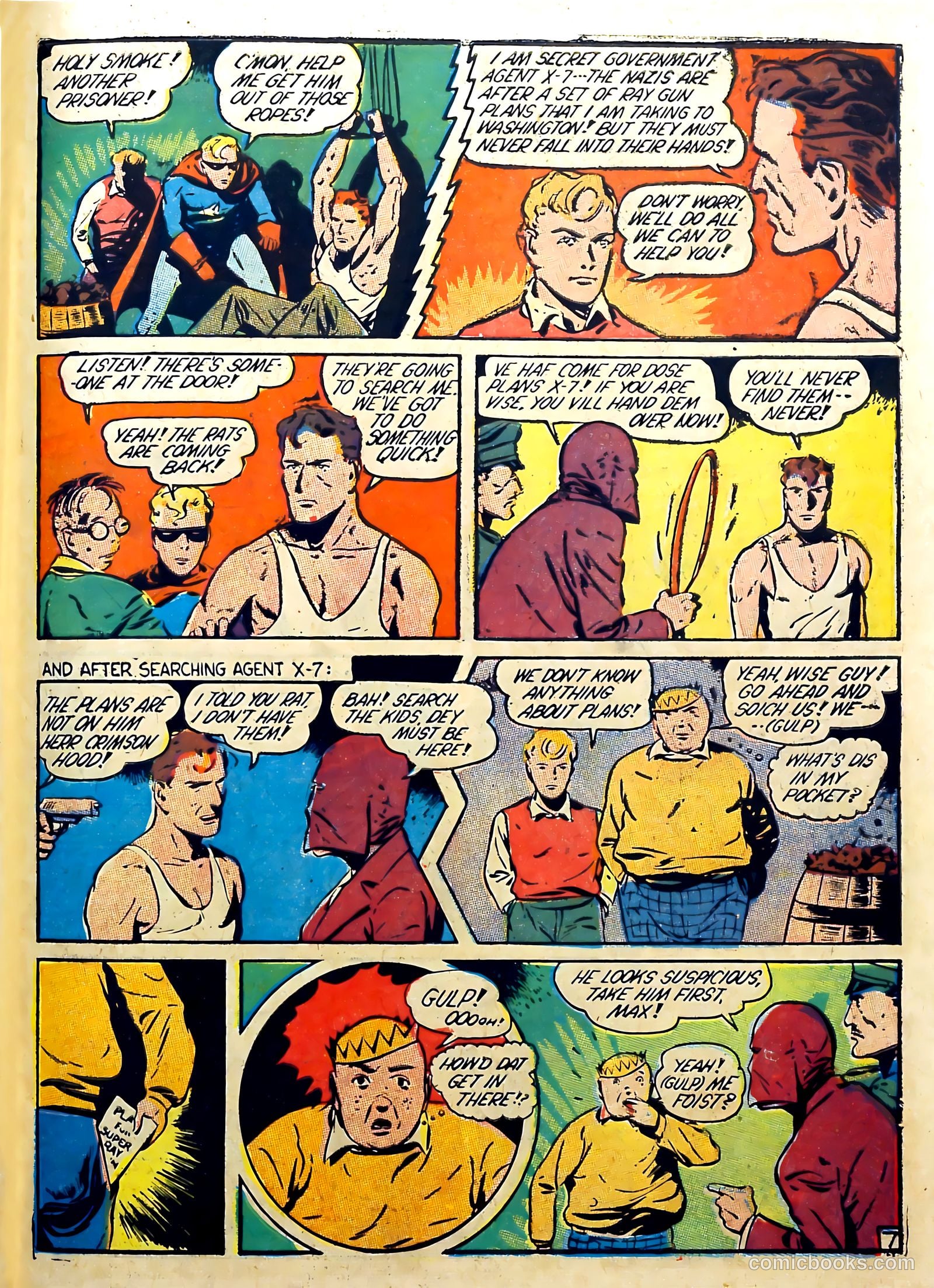 Captain Aero Comics #3 (1941) — page 59 of 68