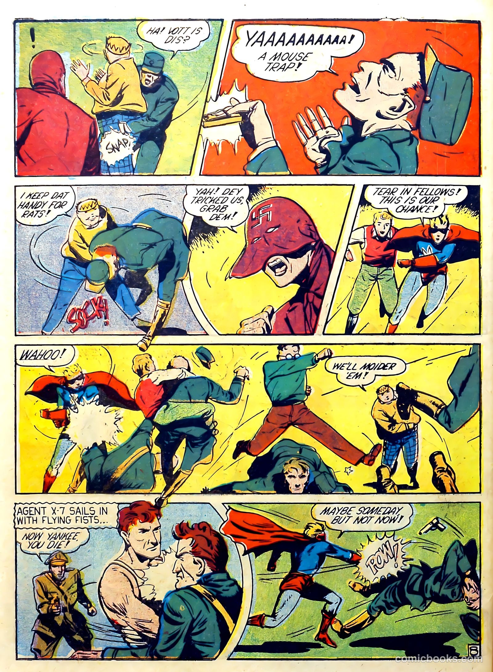 Captain Aero Comics #3 (1941) — page 60 of 68