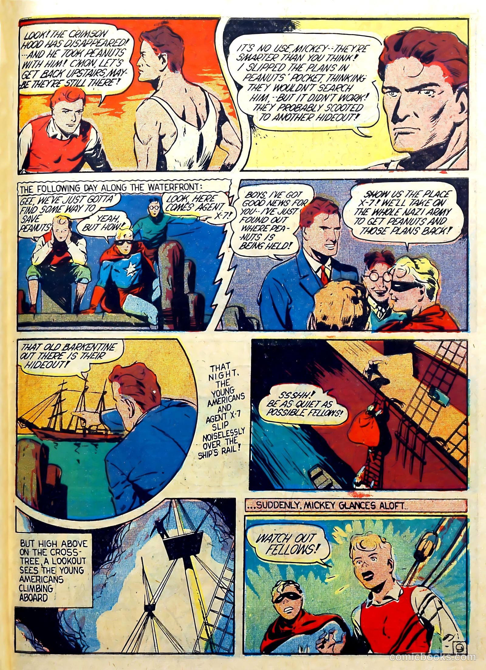 Captain Aero Comics #3 (1941) — page 61 of 68