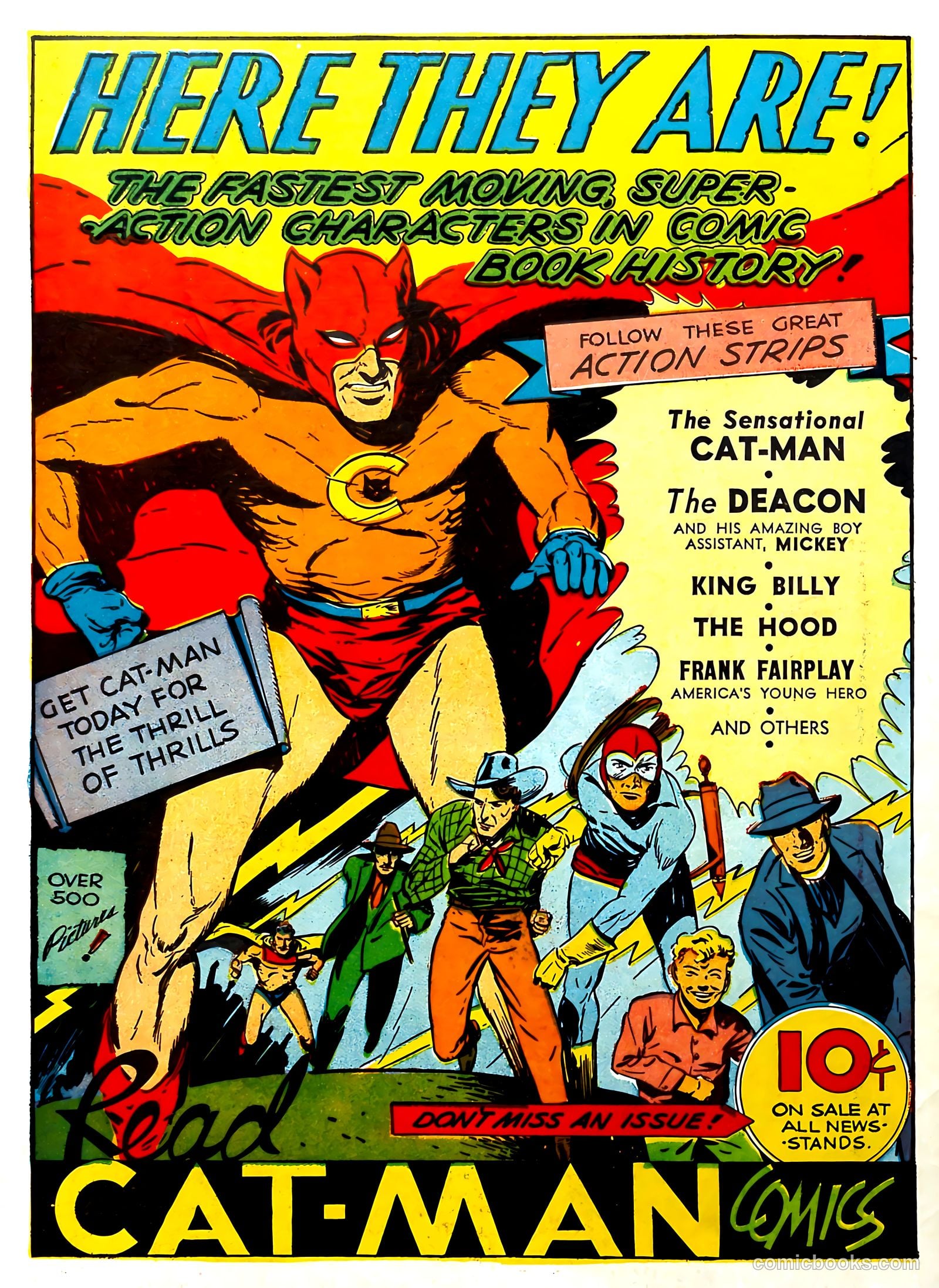 Captain Aero Comics #3 (1941) — page 68 of 68