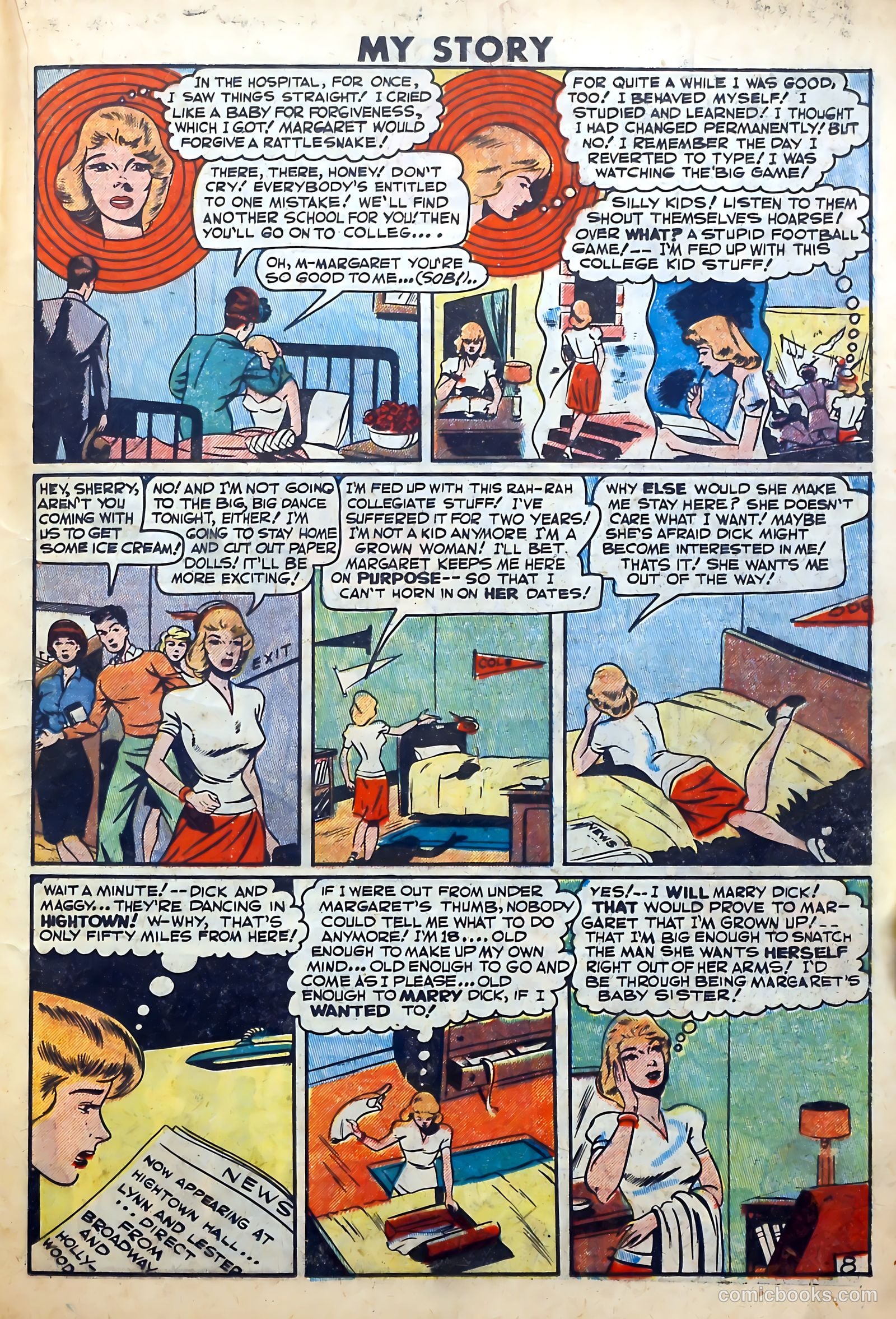 My Story #5 (1949) — page 19 of 36