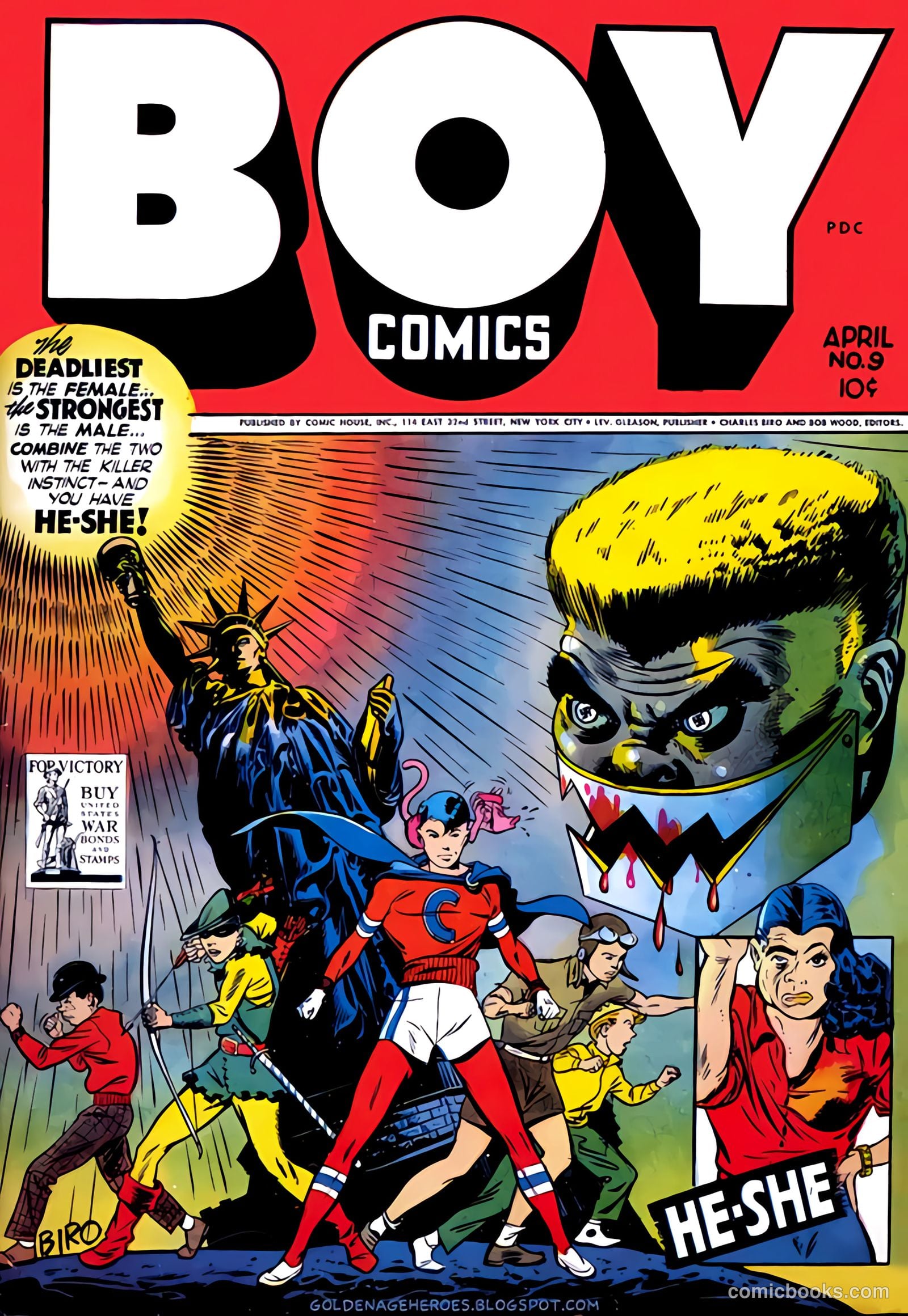 Boy Comics #9