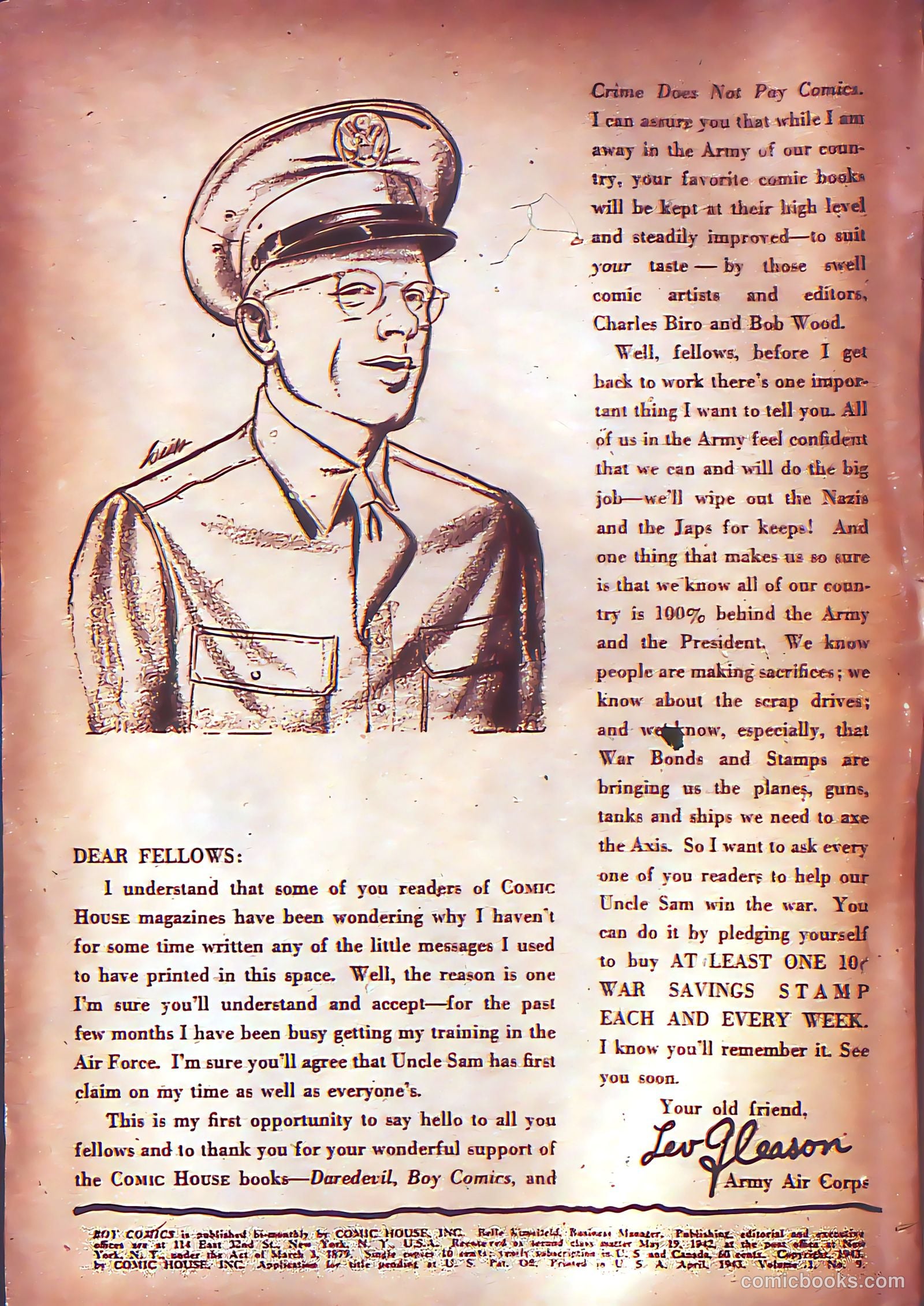 Boy Comics #9 (1950) — page 2 of 67