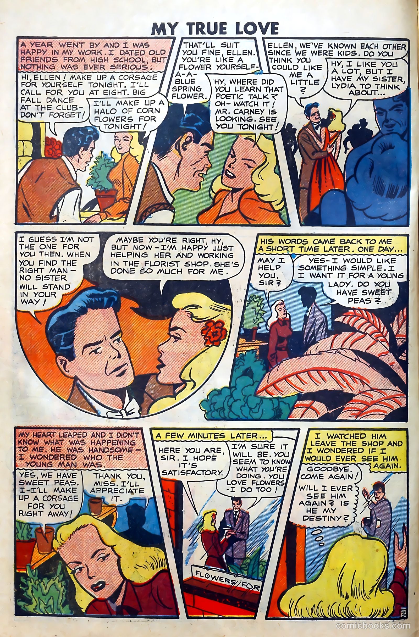 My True Love #66 (1950) — page 4 of 36
