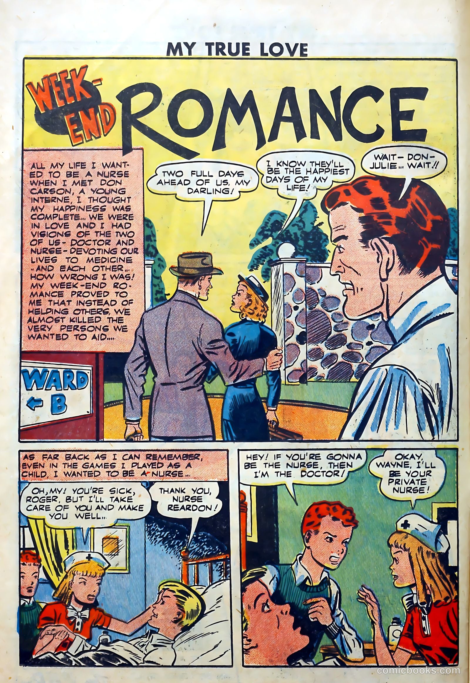 My True Love #66 (1950) — page 12 of 36