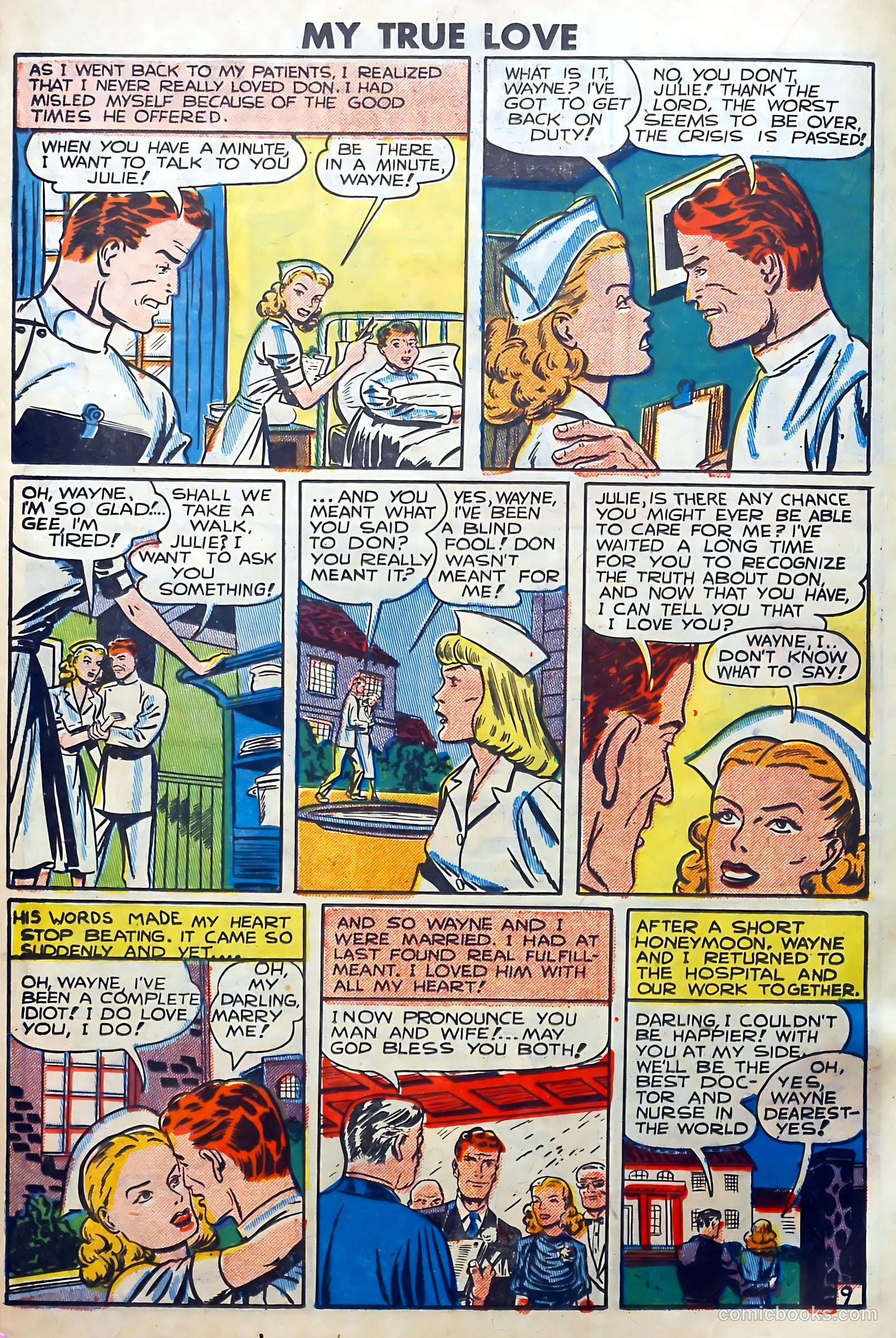 My True Love #66 (1950) — page 20 of 36