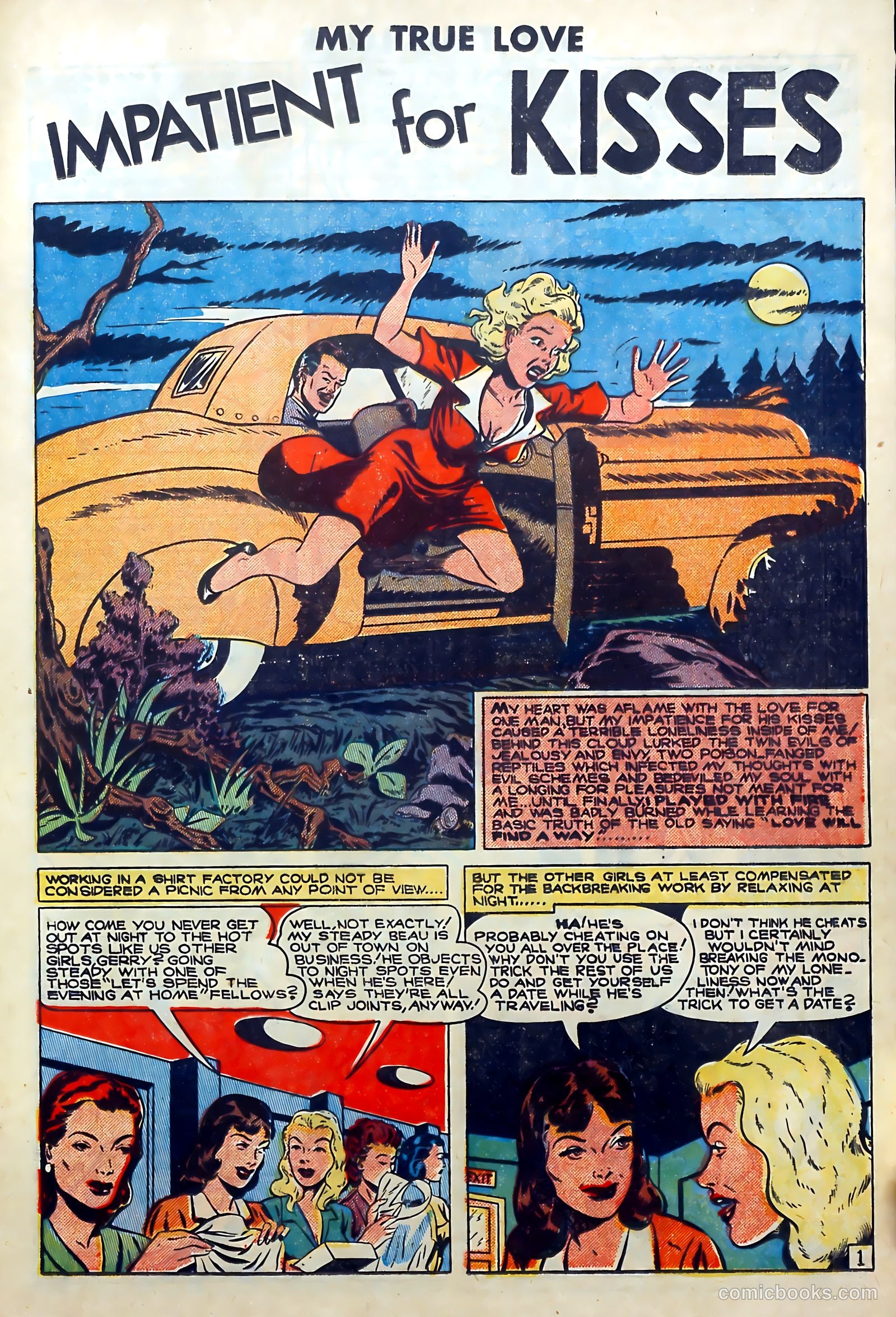 My True Love #66 (1950) — page 23 of 36