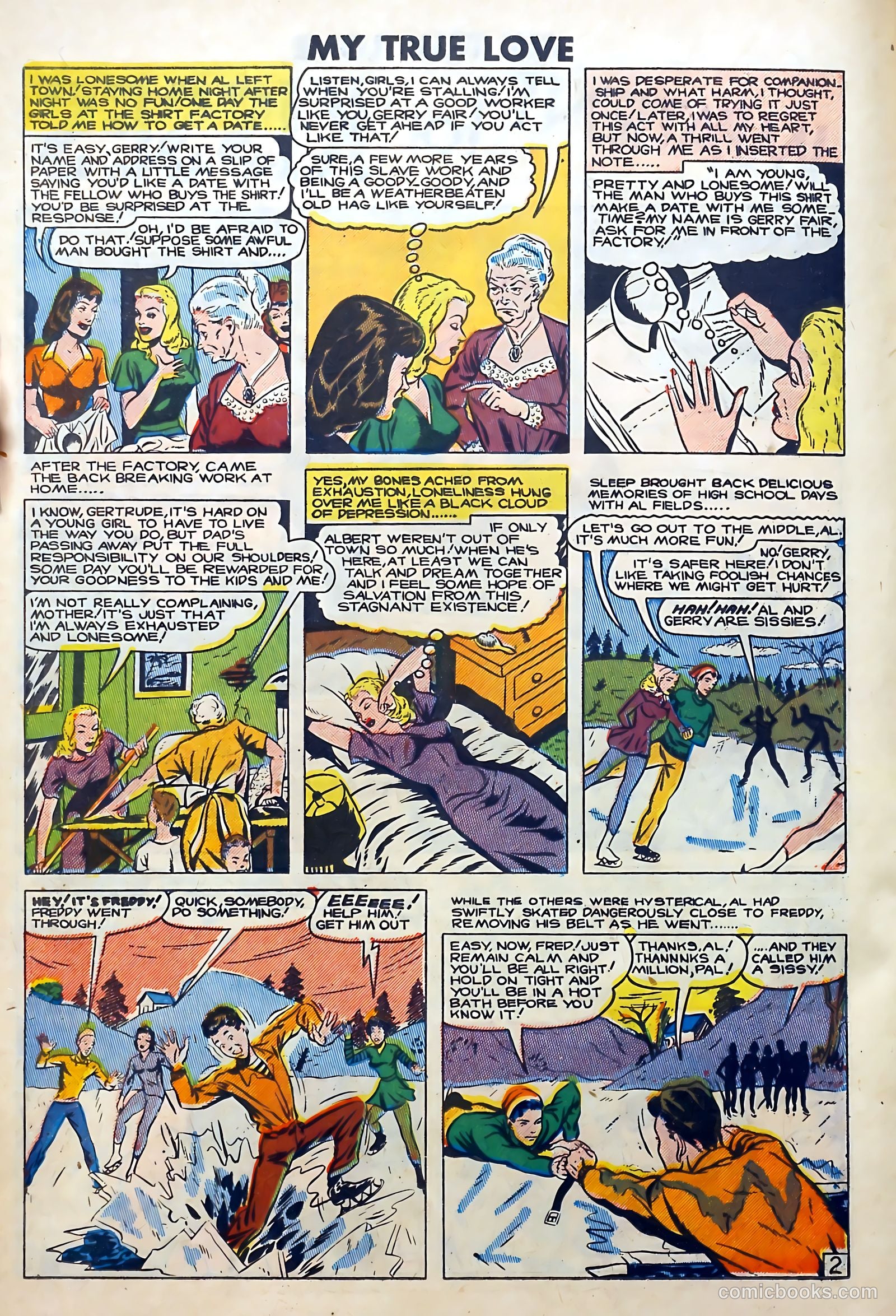 My True Love #66 (1950) — page 24 of 36