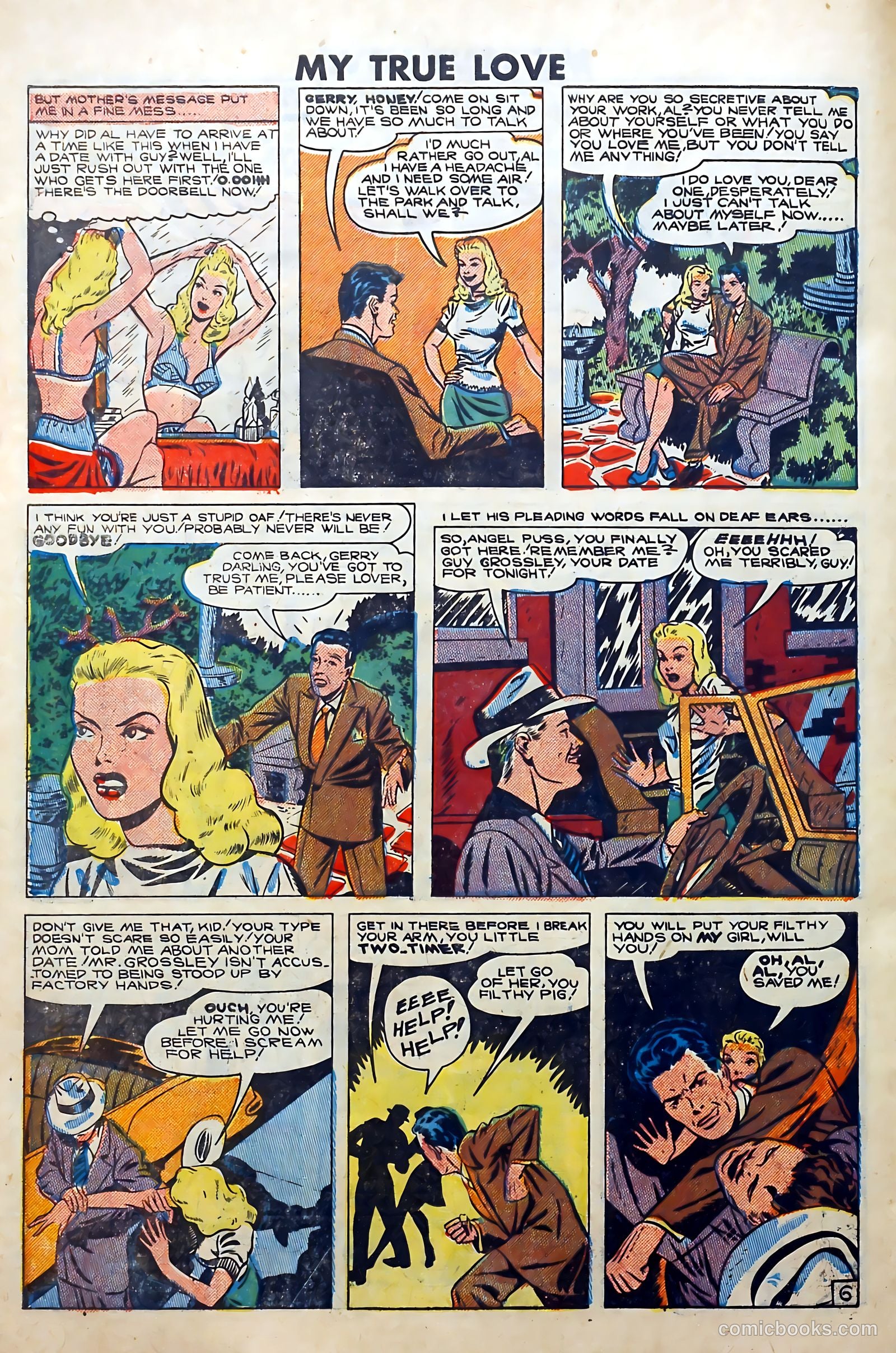 My True Love #66 (1950) — page 28 of 36