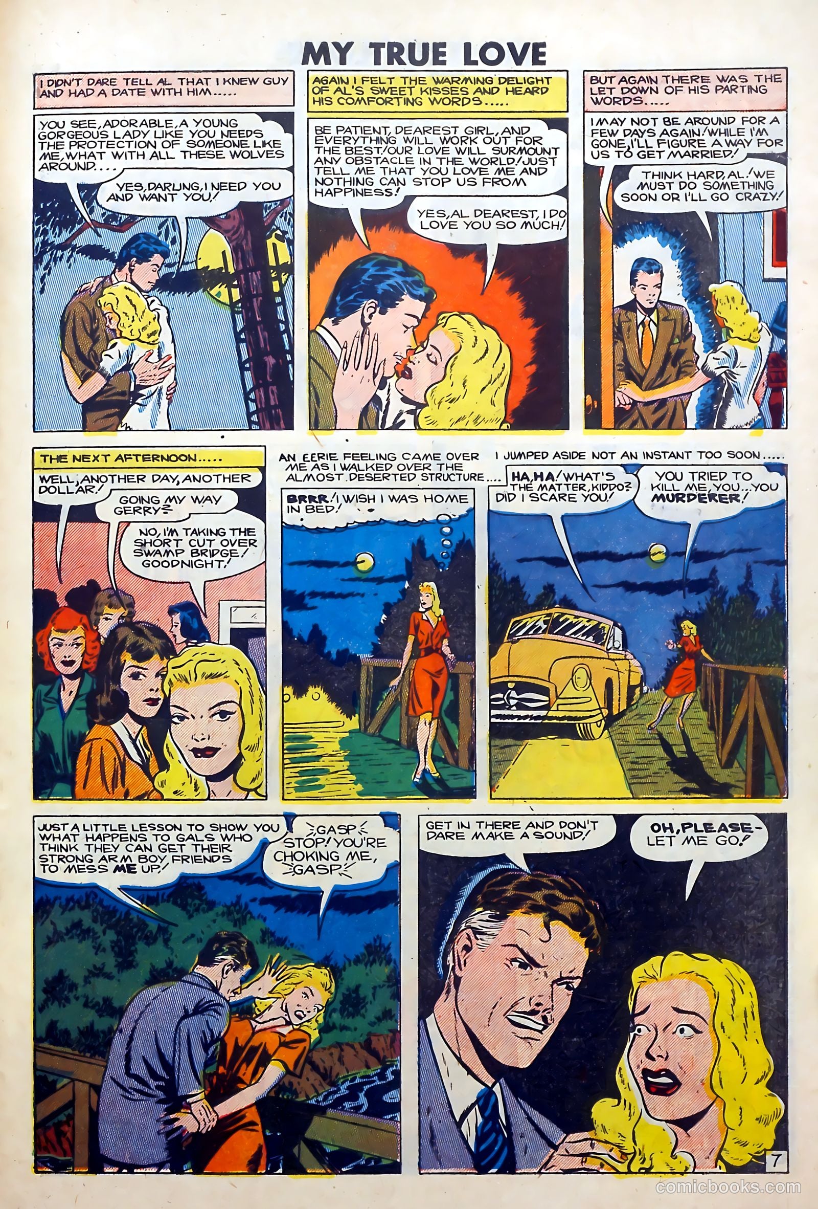 My True Love #66 (1950) — page 29 of 36
