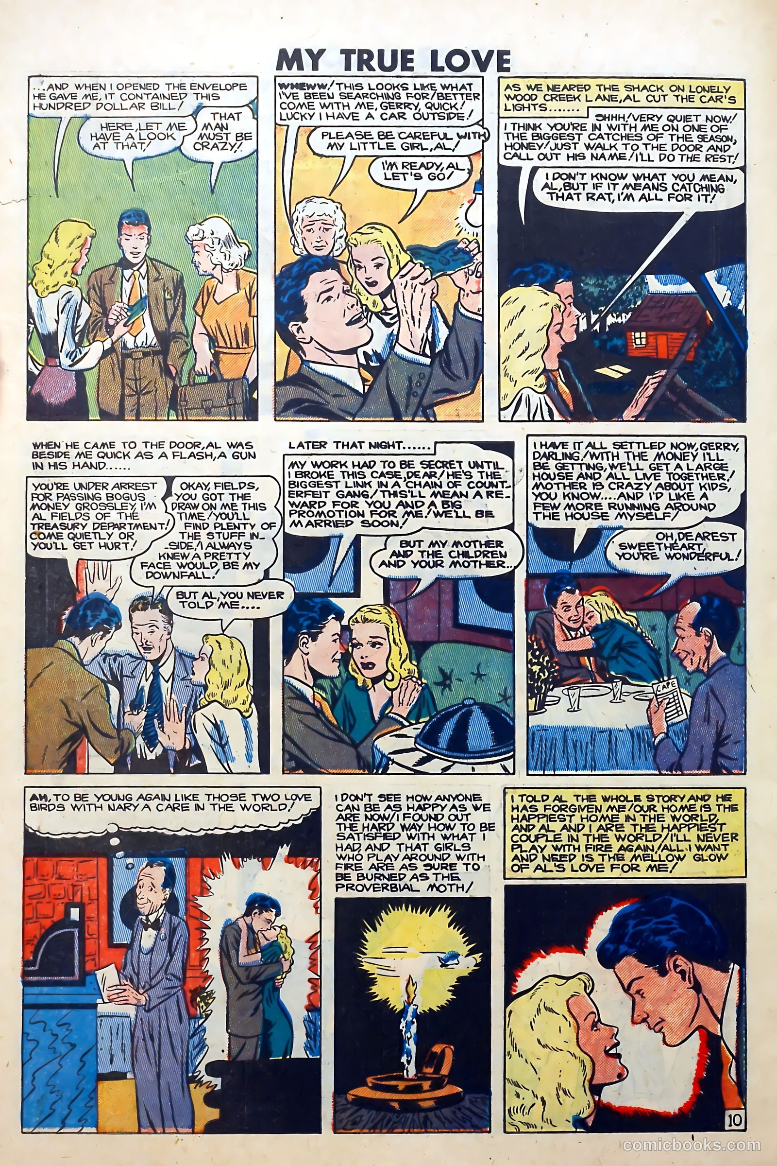 My True Love #66 (1950) — page 32 of 36