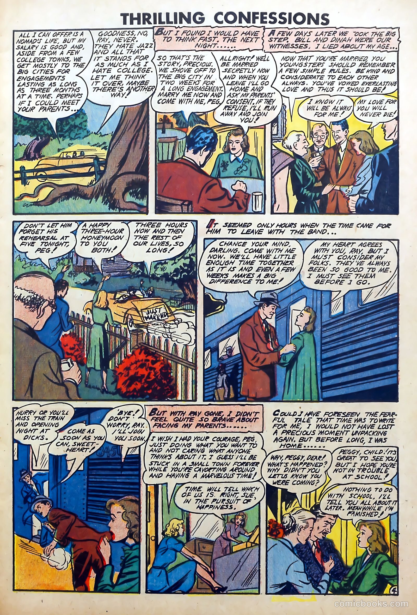 My Past Thrilling Confessions #7 (1950) — page 5 of 36