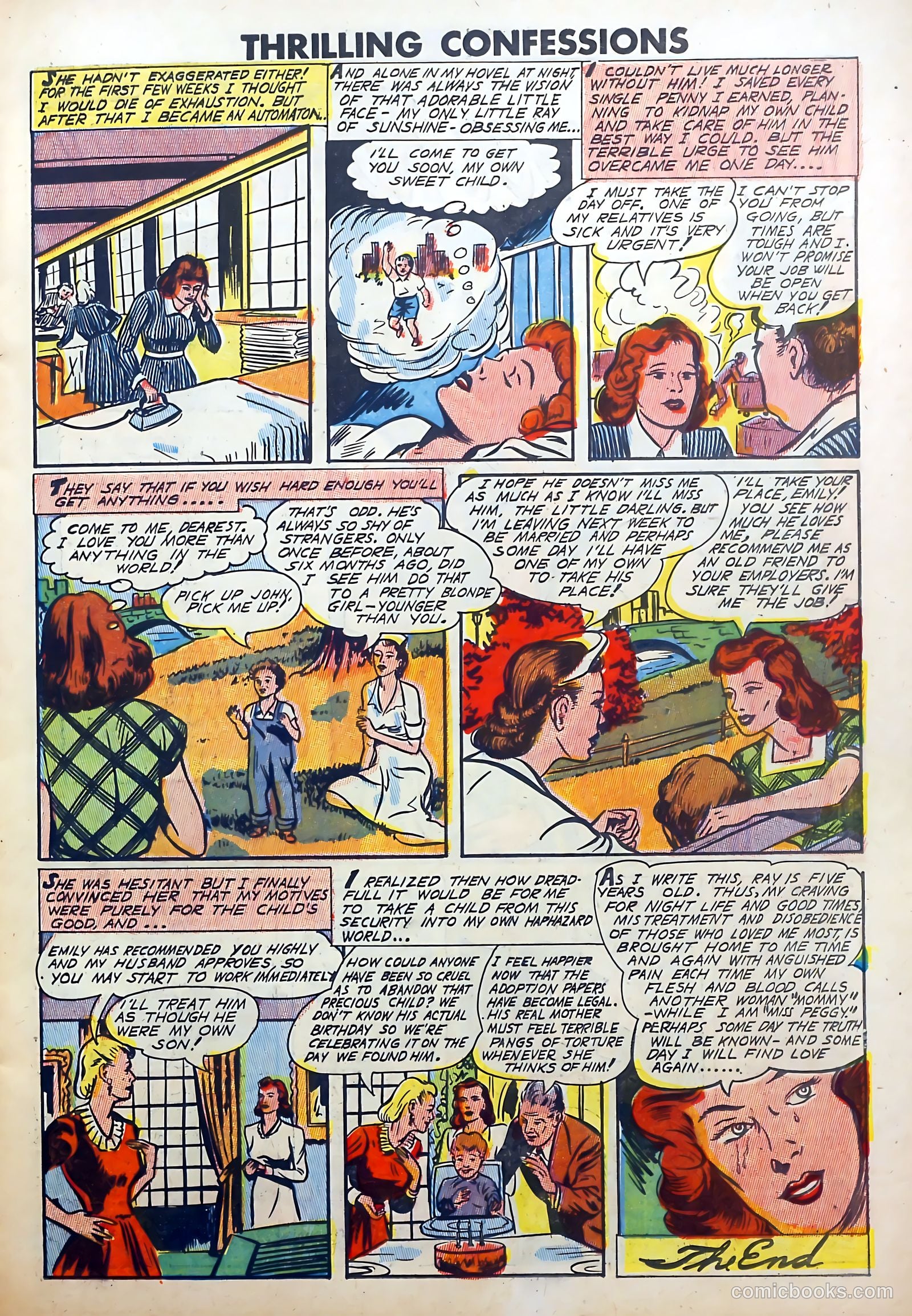 My Past Thrilling Confessions #7 (1950) — page 11 of 36