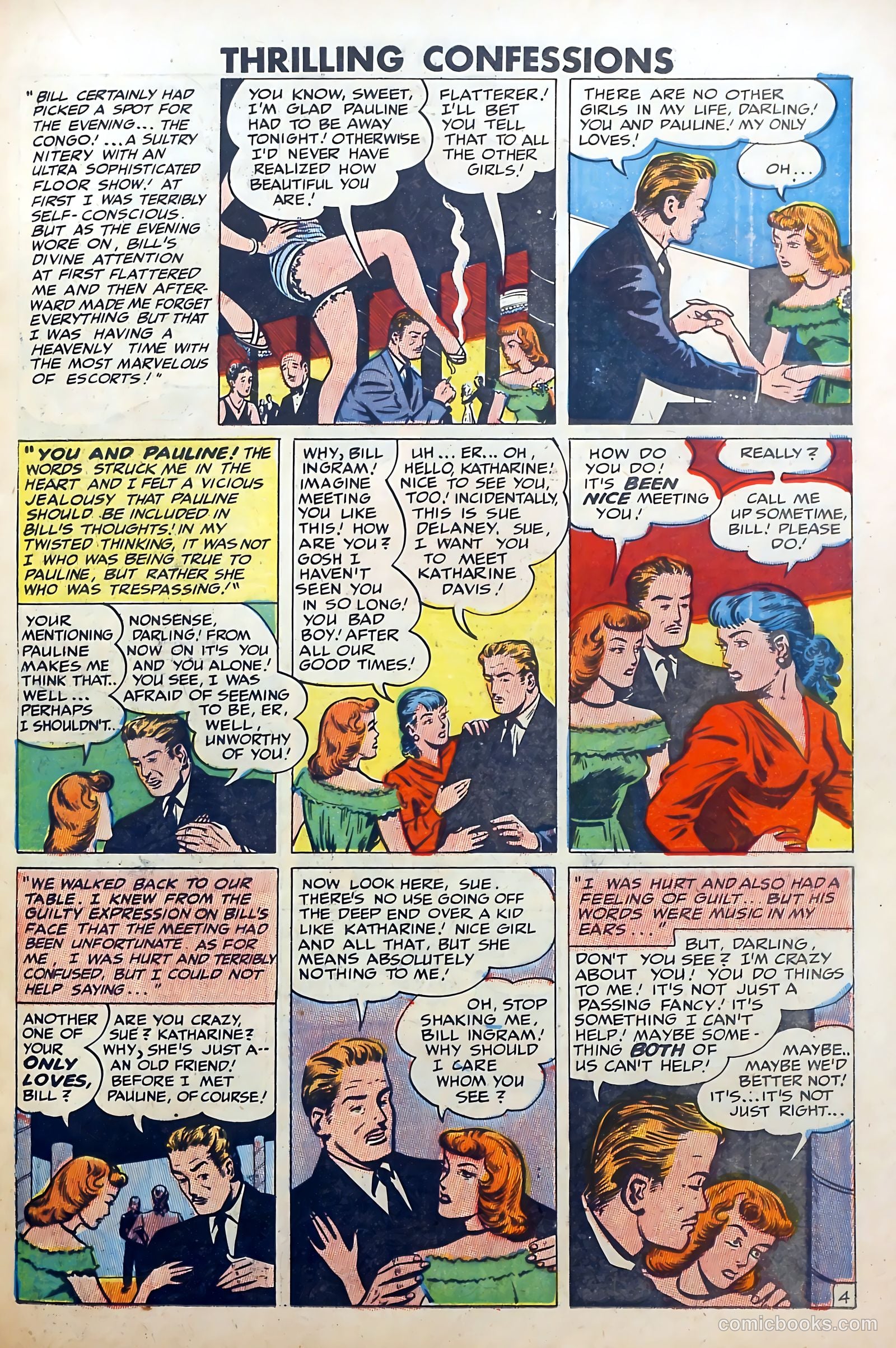 My Past Thrilling Confessions #7 (1950) — page 15 of 36