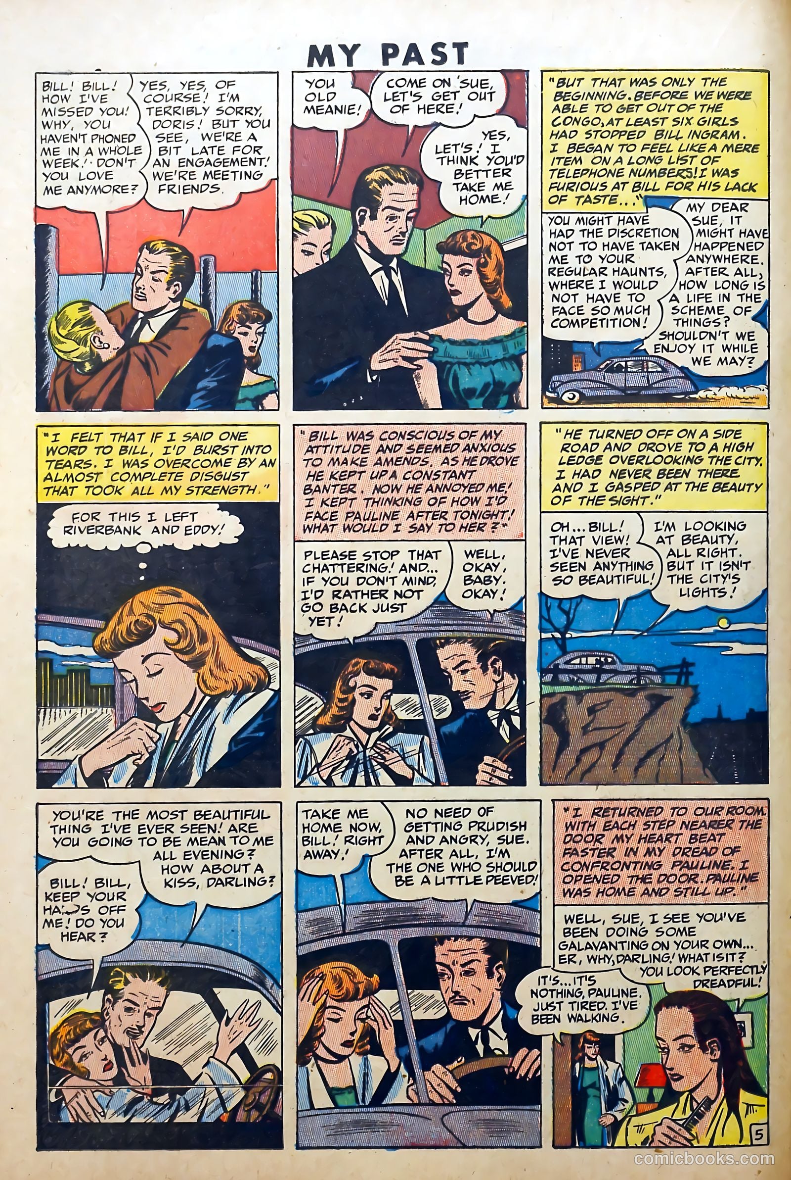 My Past Thrilling Confessions #7 (1950) — page 16 of 36