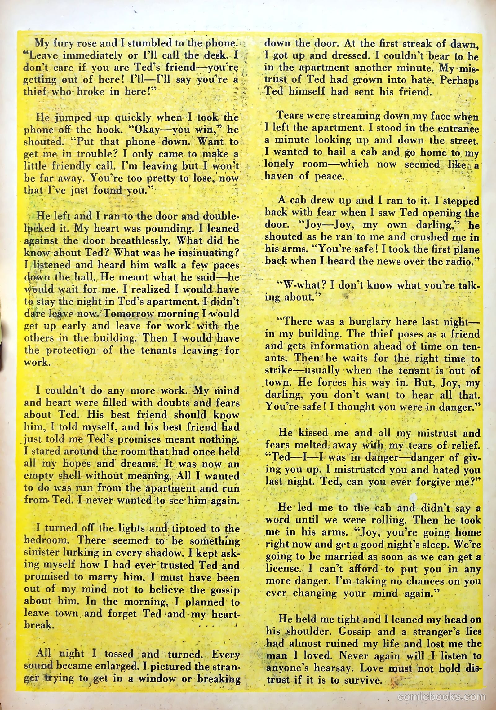 My Past Thrilling Confessions #7 (1950) — page 22 of 36