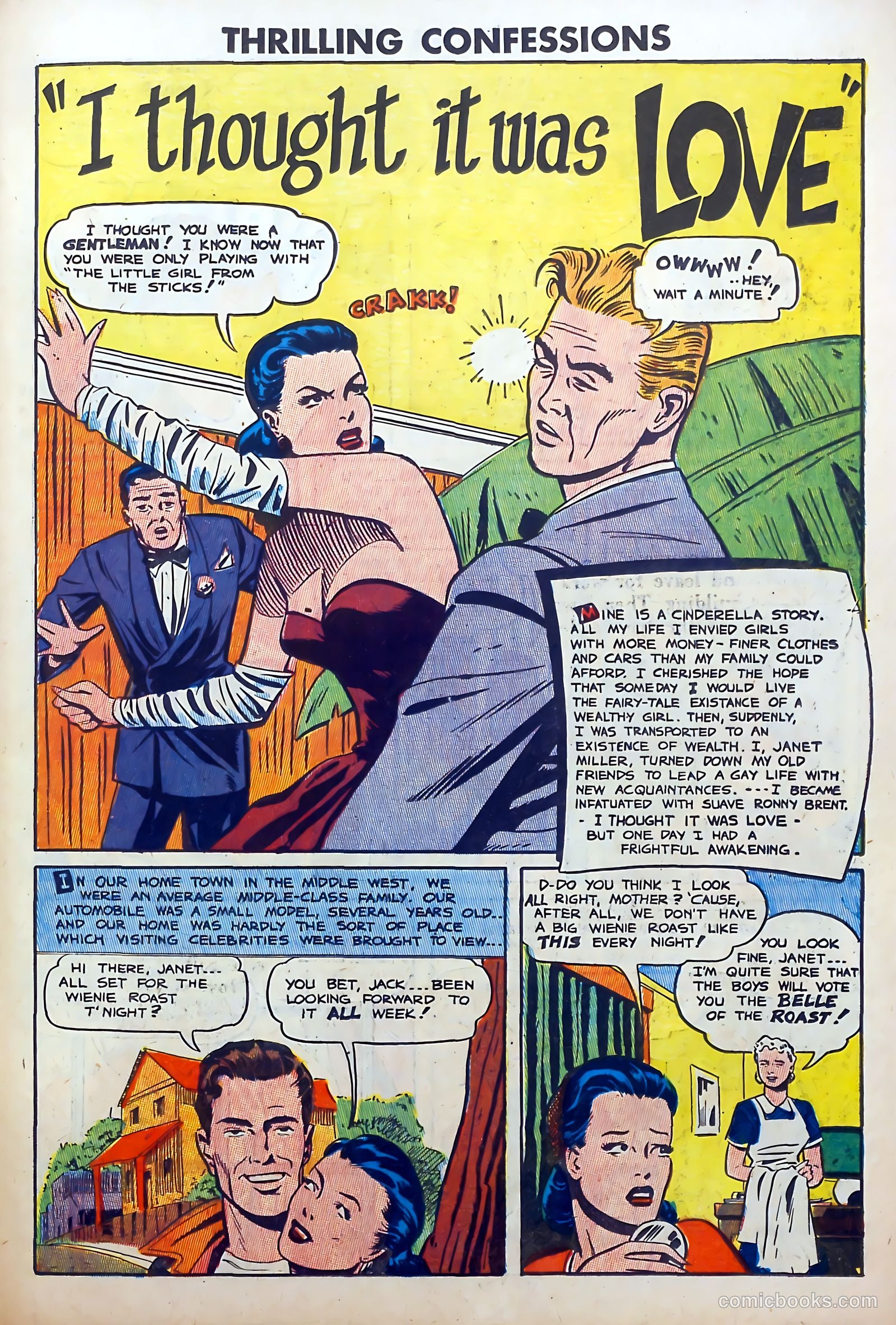 My Past Thrilling Confessions #7 (1950) — page 23 of 36