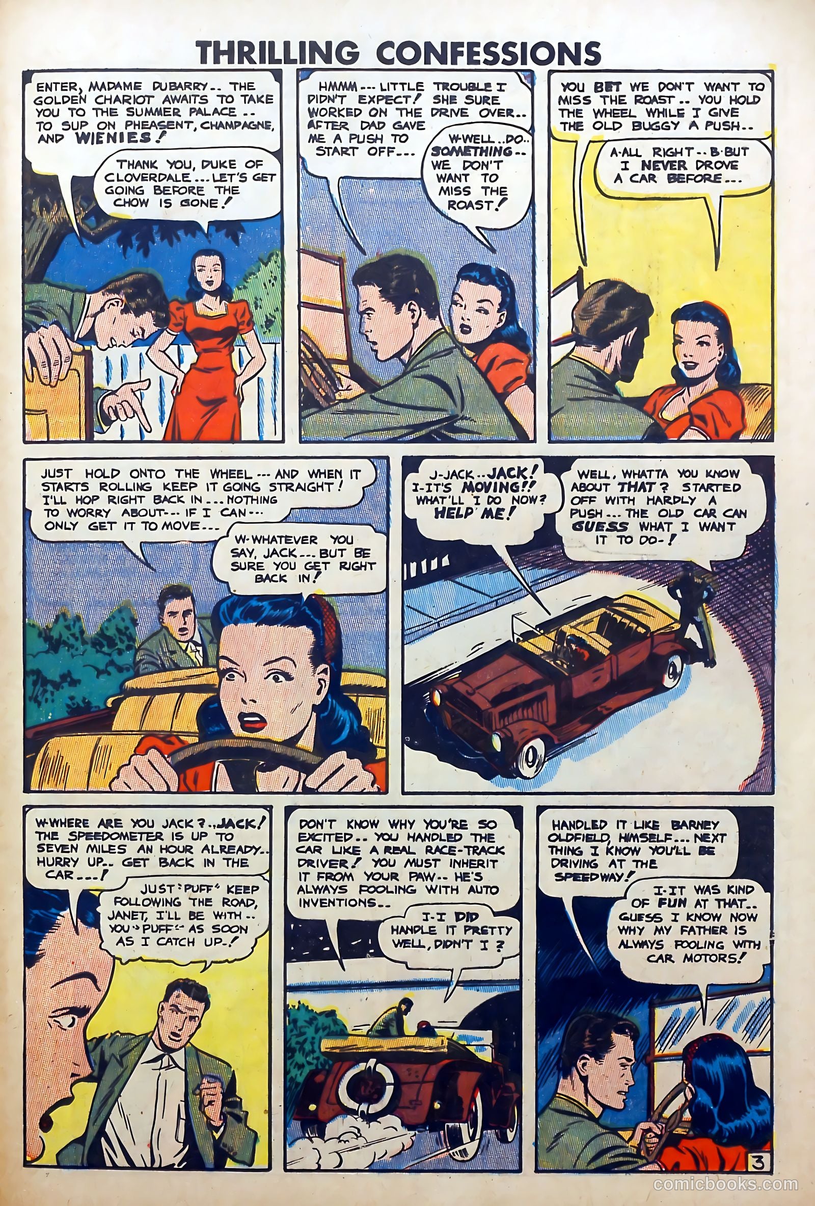 My Past Thrilling Confessions #7 (1950) — page 25 of 36
