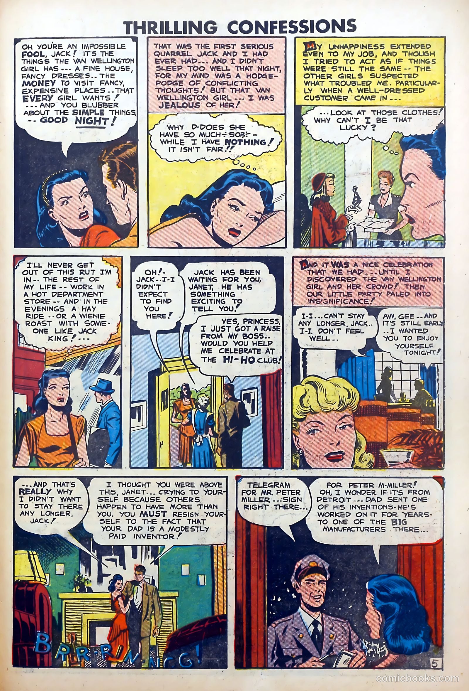 My Past Thrilling Confessions #7 (1950) — page 27 of 36