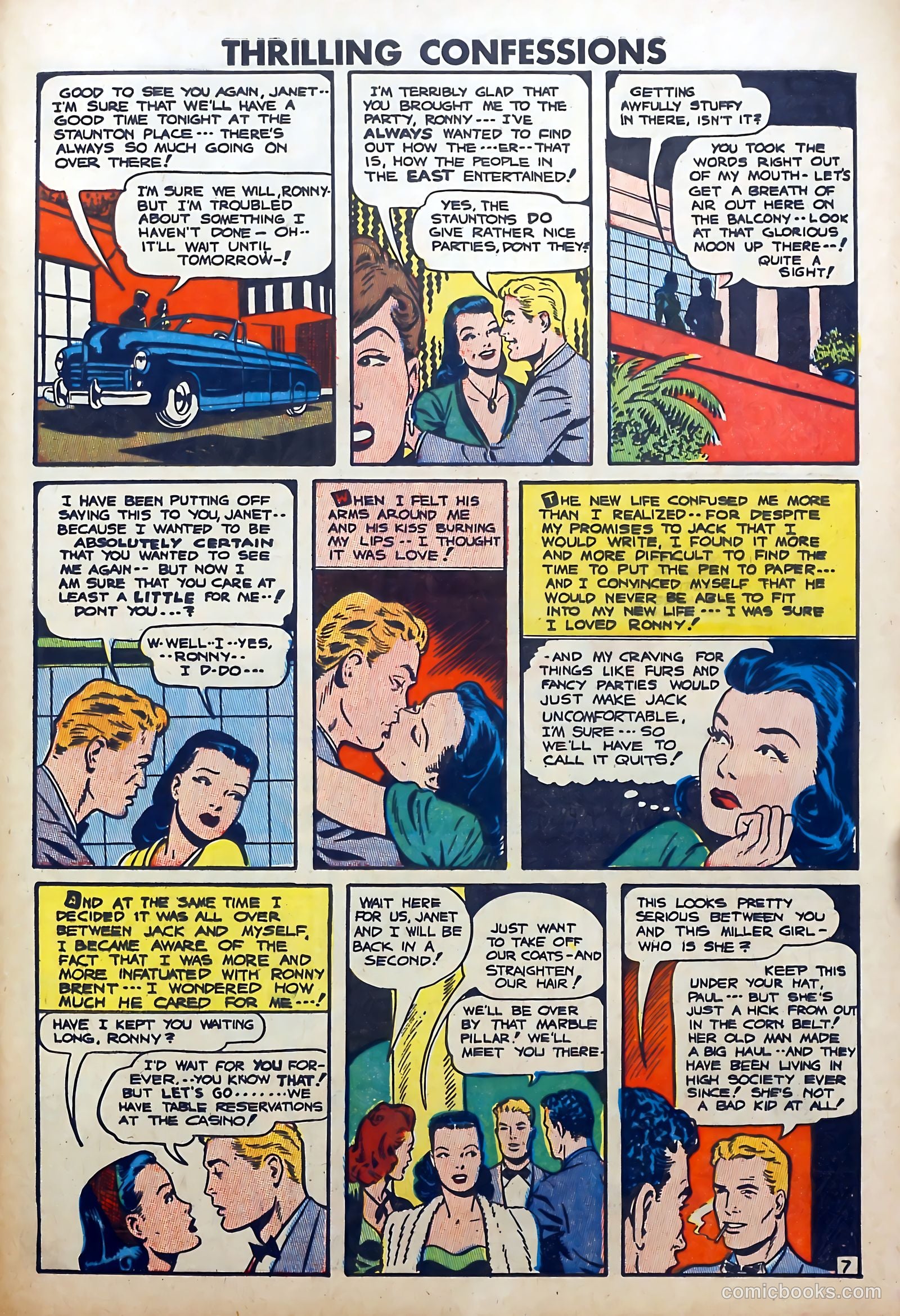 My Past Thrilling Confessions #7 (1950) — page 29 of 36