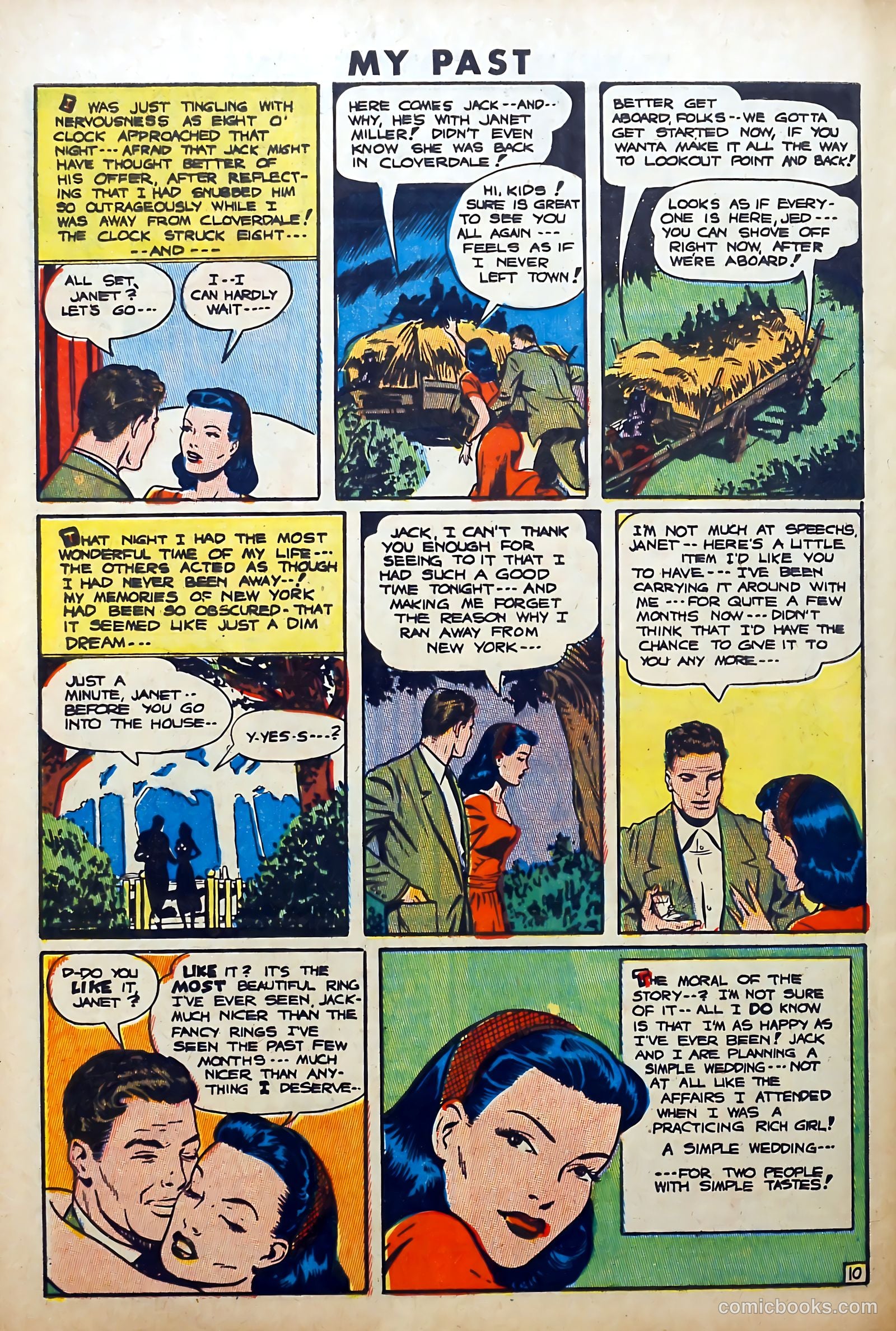 My Past Thrilling Confessions #7 (1950) — page 32 of 36