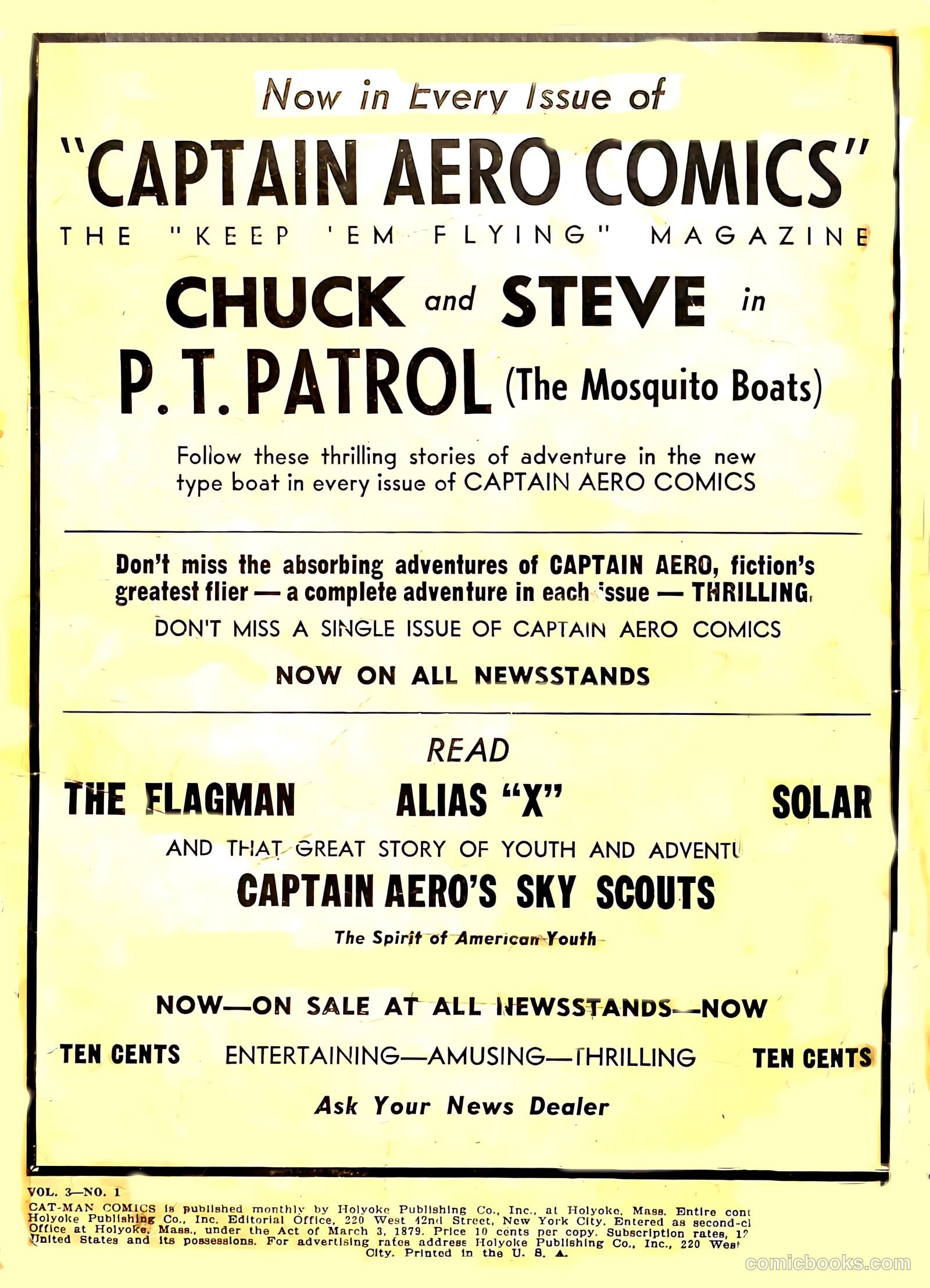 Cat-Man Comics #11 (1941) — page 2 of 68