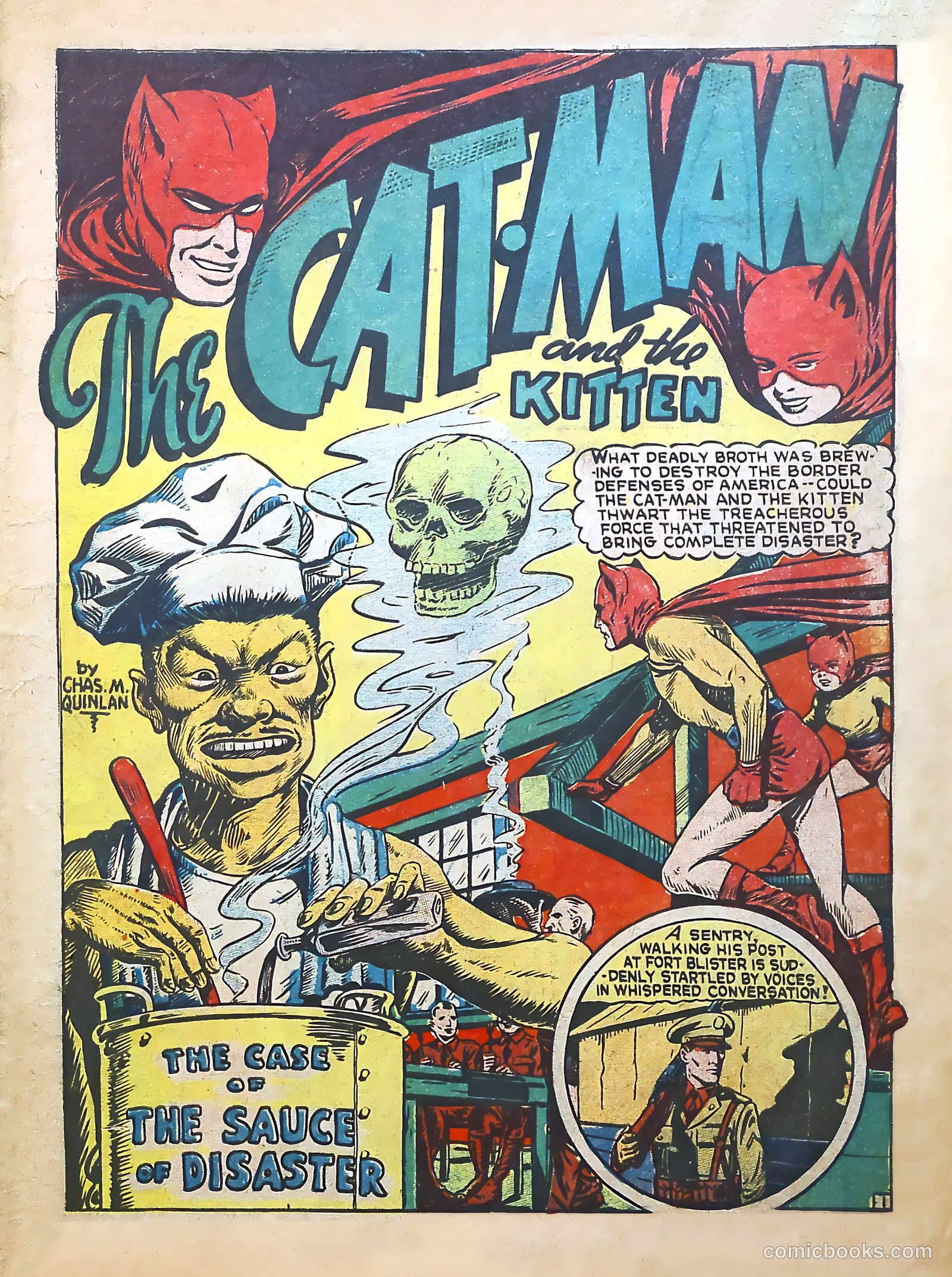 Cat-Man Comics #11 (1941) — page 3 of 68