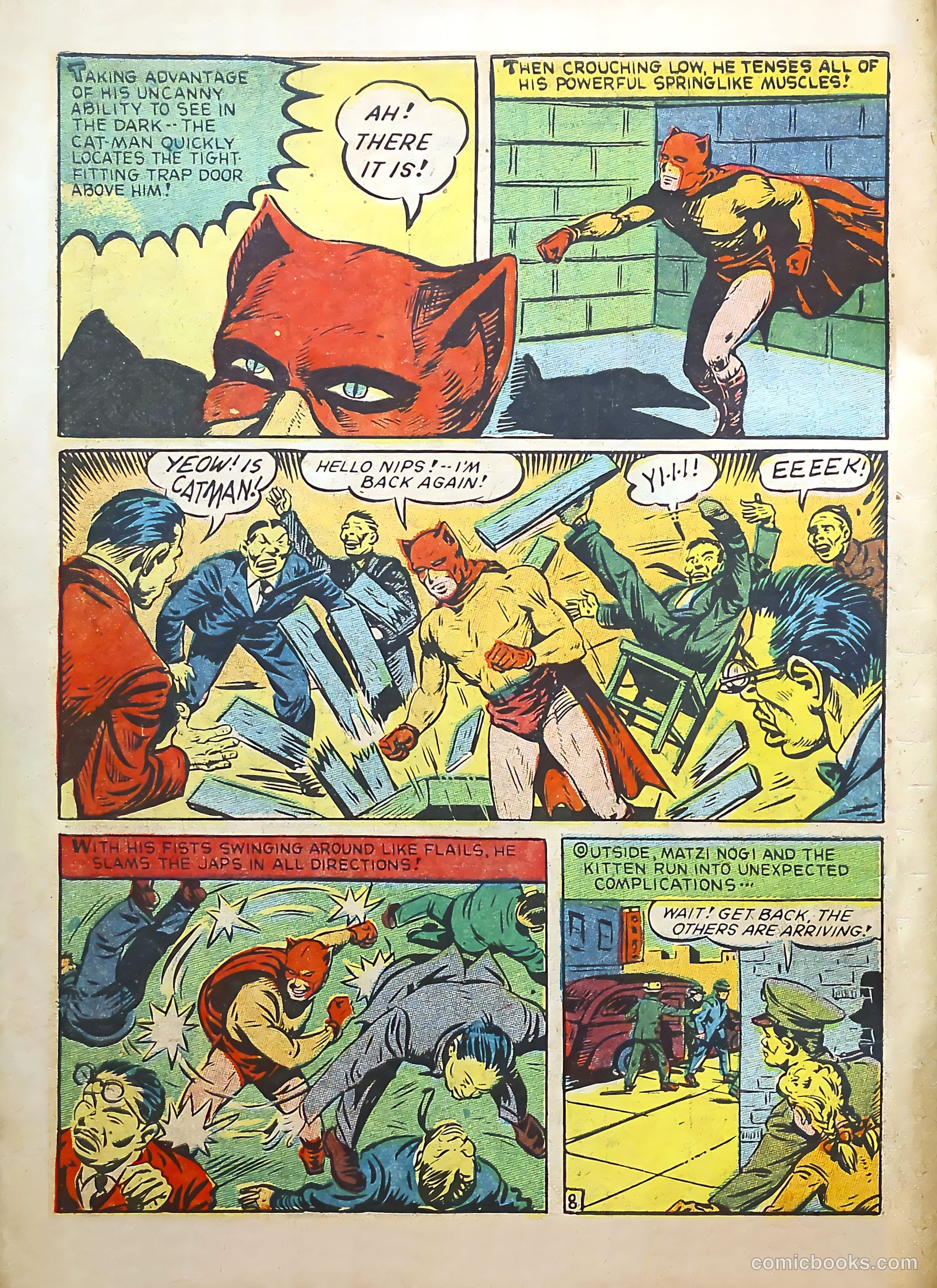 Cat-Man Comics #11 (1941) — page 10 of 68