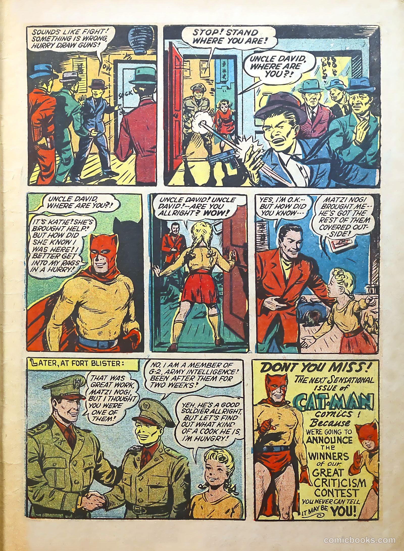 Cat-Man Comics #11 (1941) — page 11 of 68