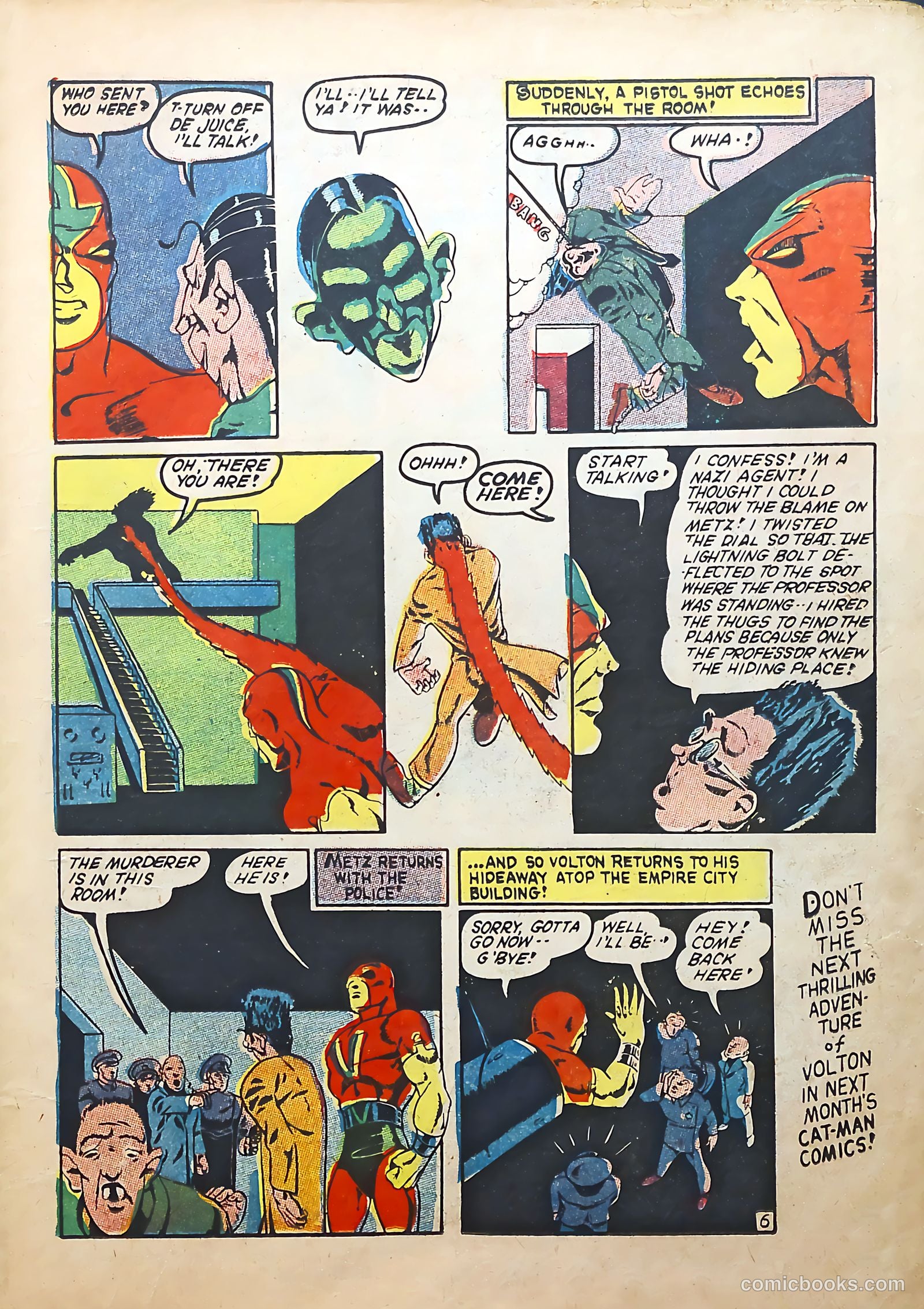 Cat-Man Comics #11 (1941) — page 31 of 68