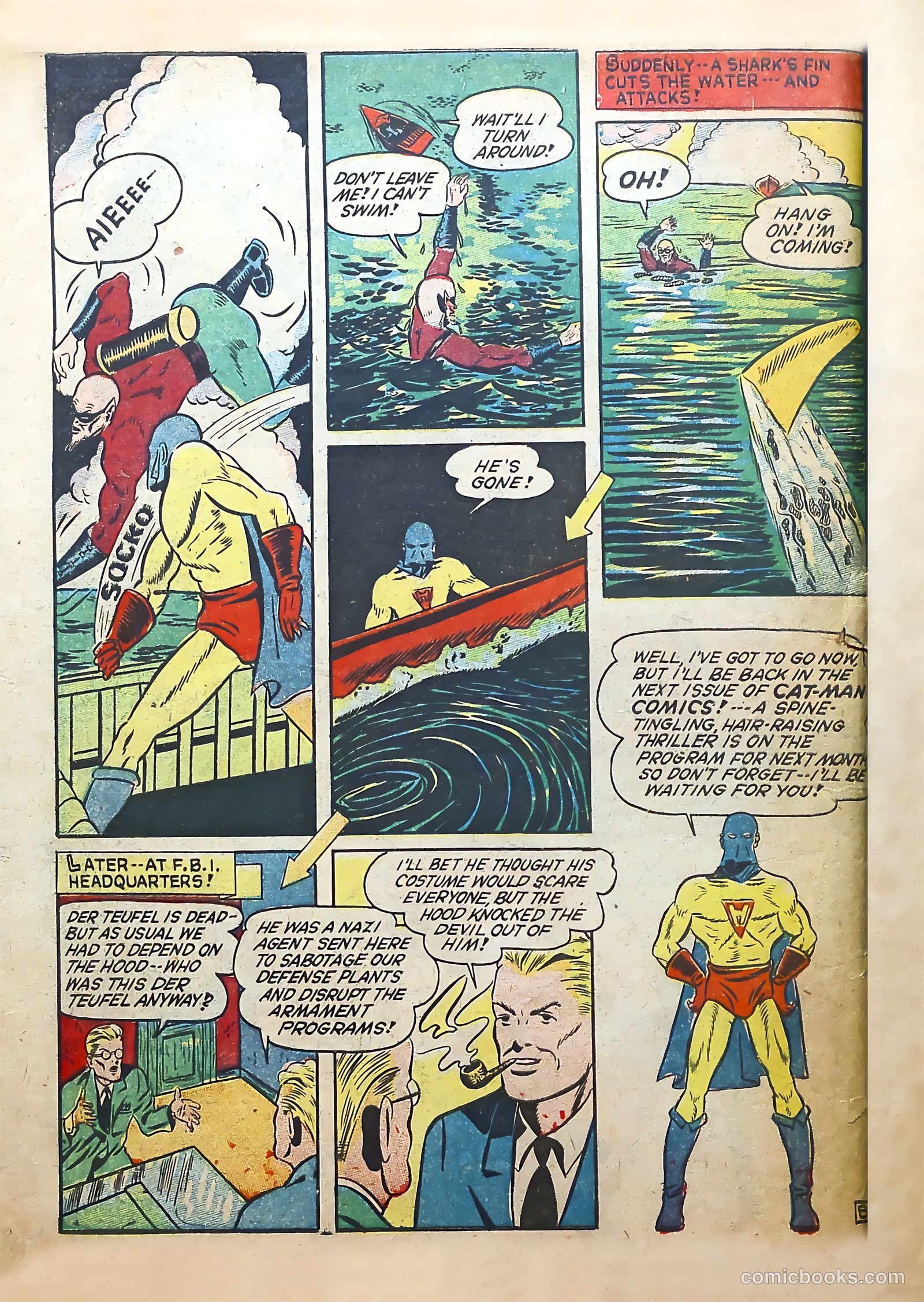 Cat-Man Comics #11 (1941) — page 66 of 68