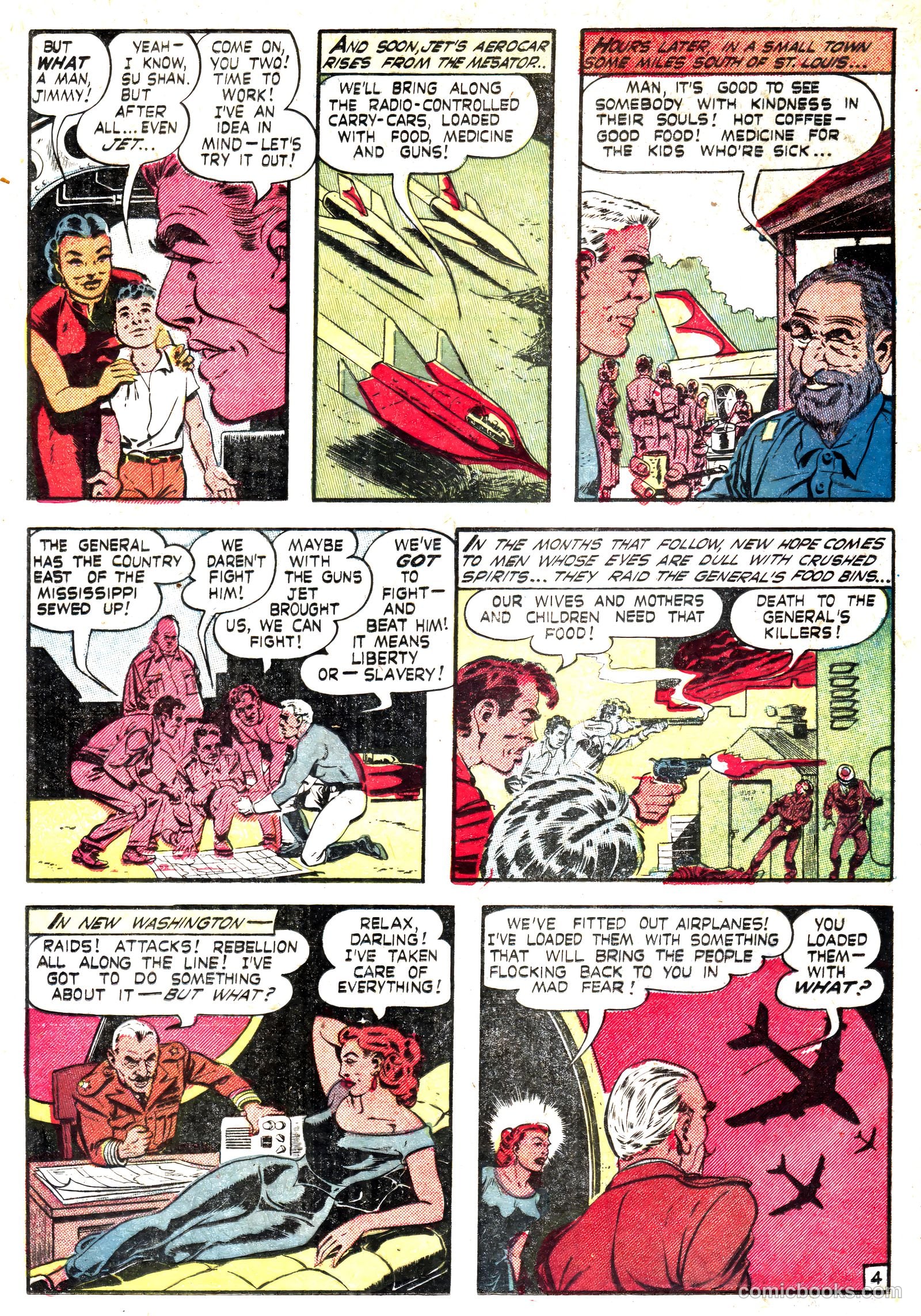 Jet Powers #4 (1951) — page 6 of 36