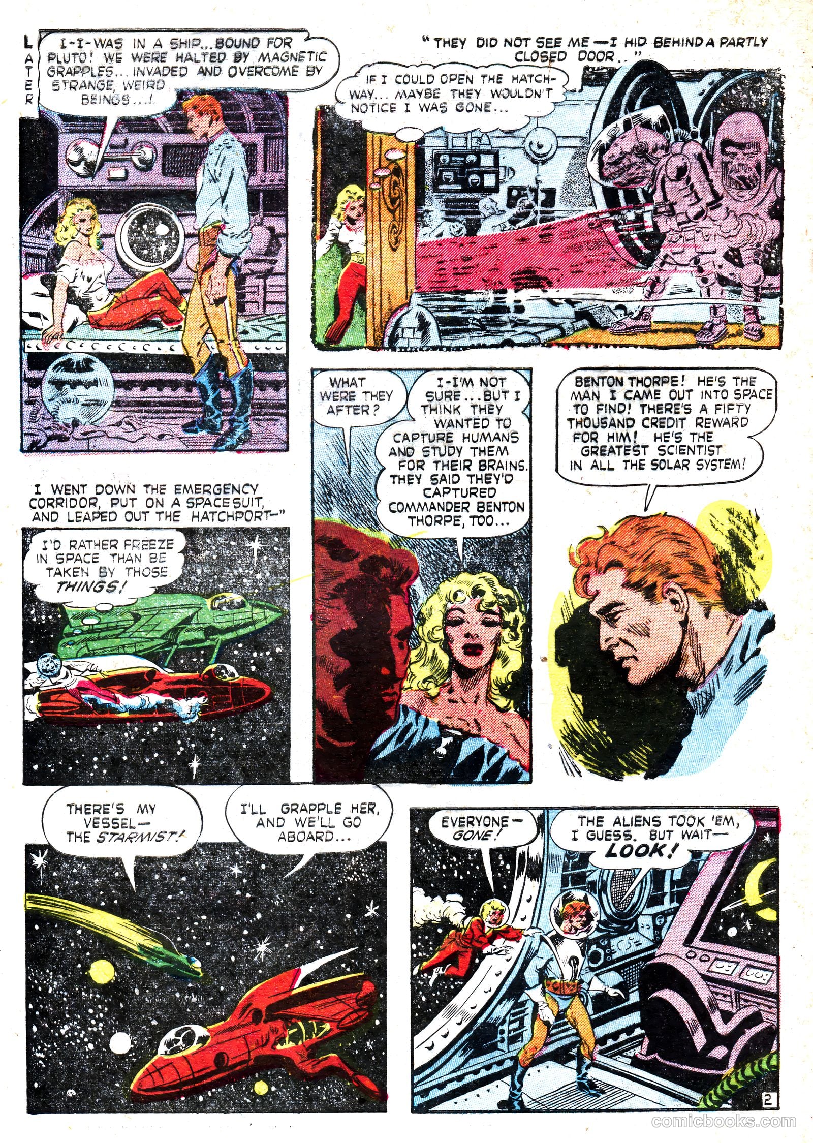 Jet Powers #4 (1951) — page 20 of 36