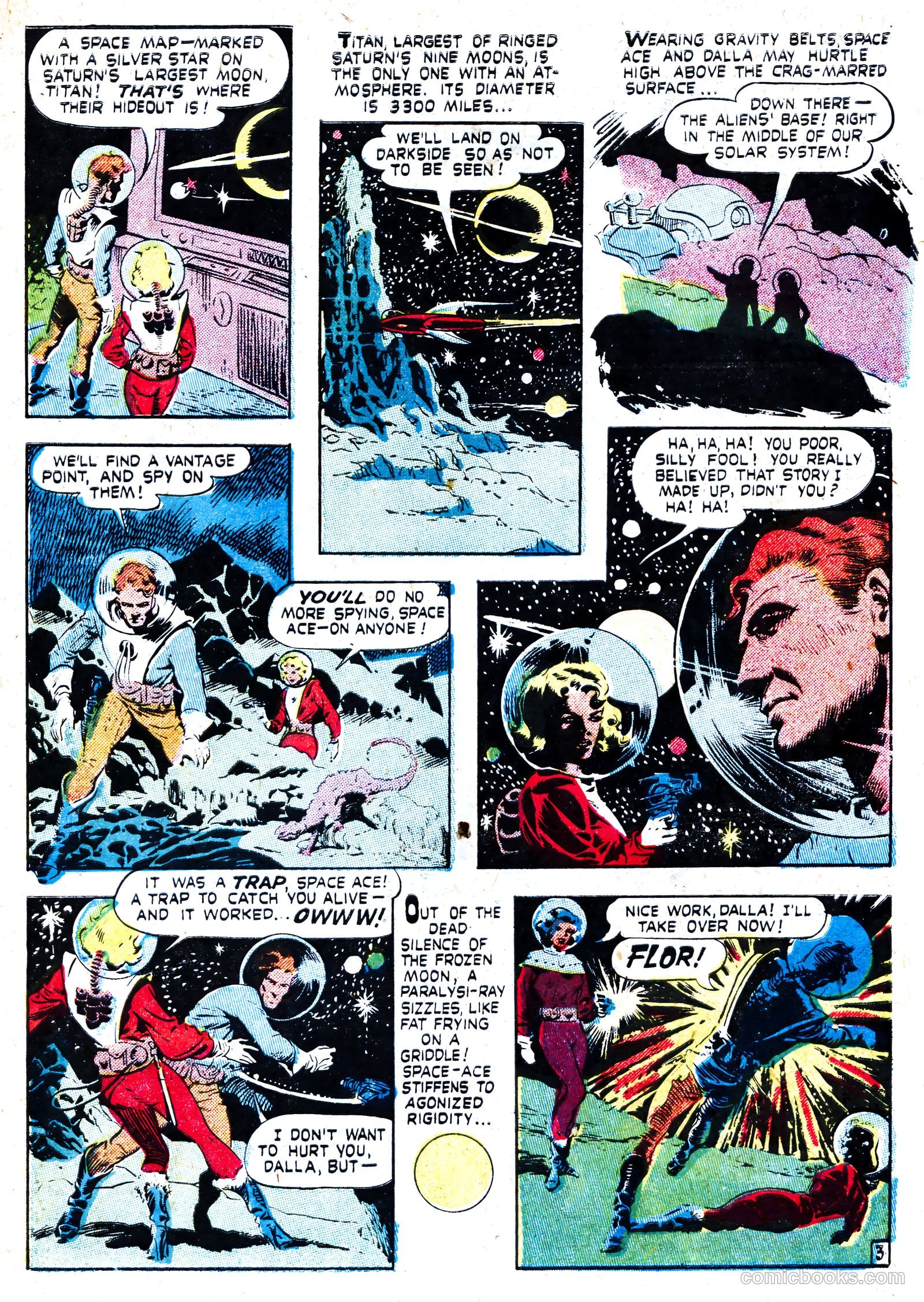 Jet Powers #4 (1951) — page 21 of 36
