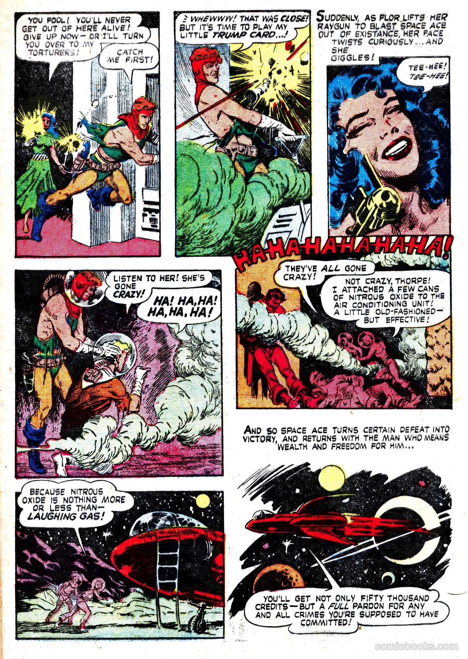 Jet Powers #4 (1951) — page 25 of 36