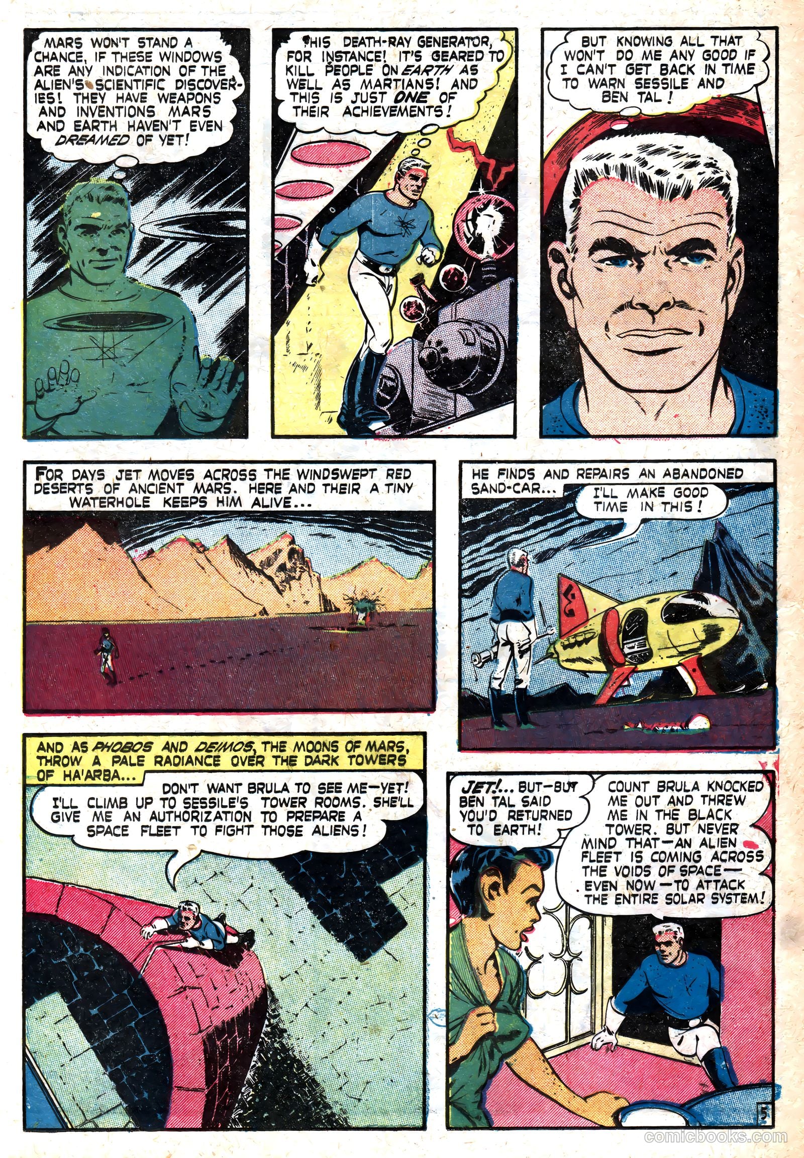 Jet Powers #4 (1951) — page 30 of 36