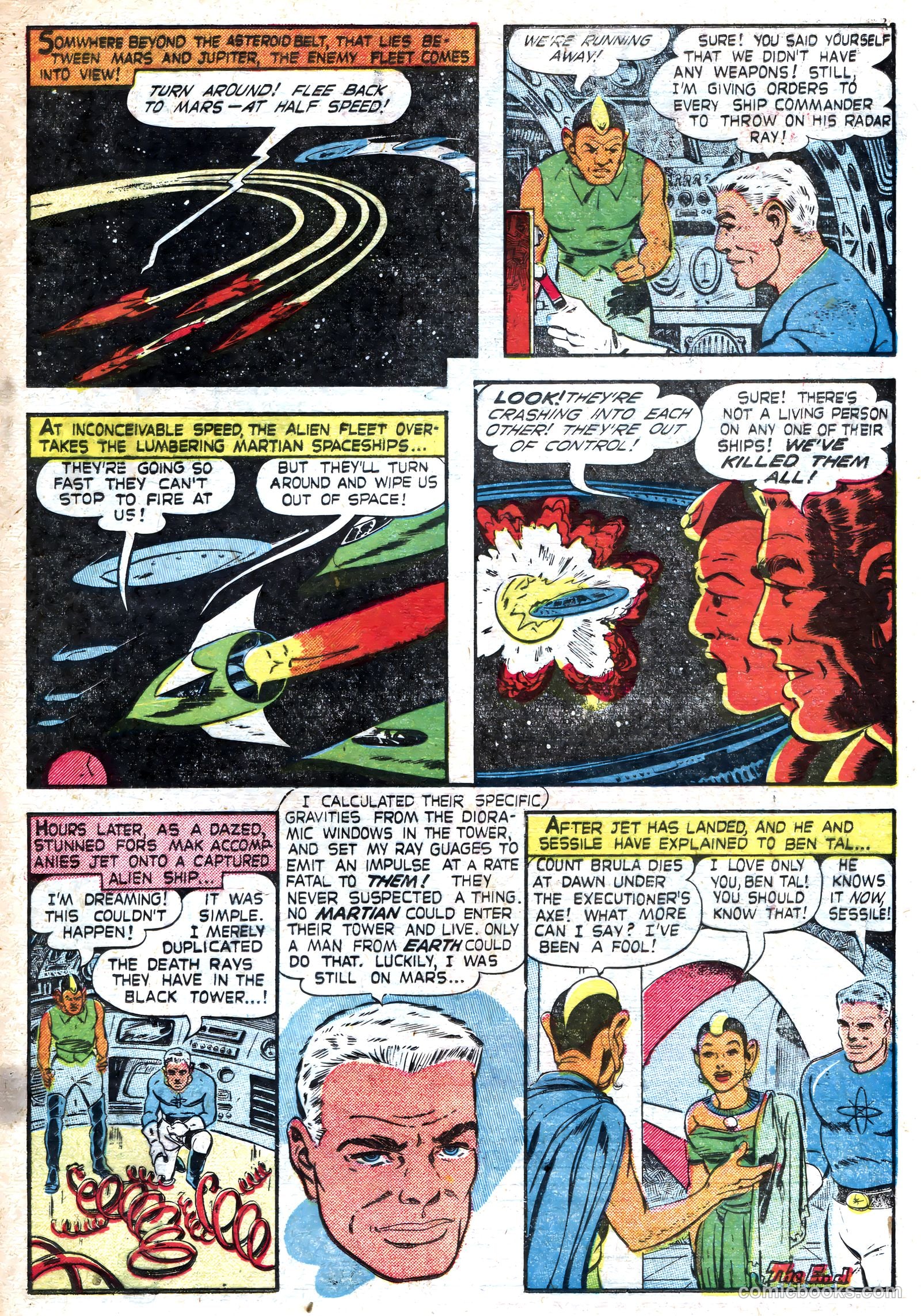 Jet Powers #4 (1951) — page 33 of 36