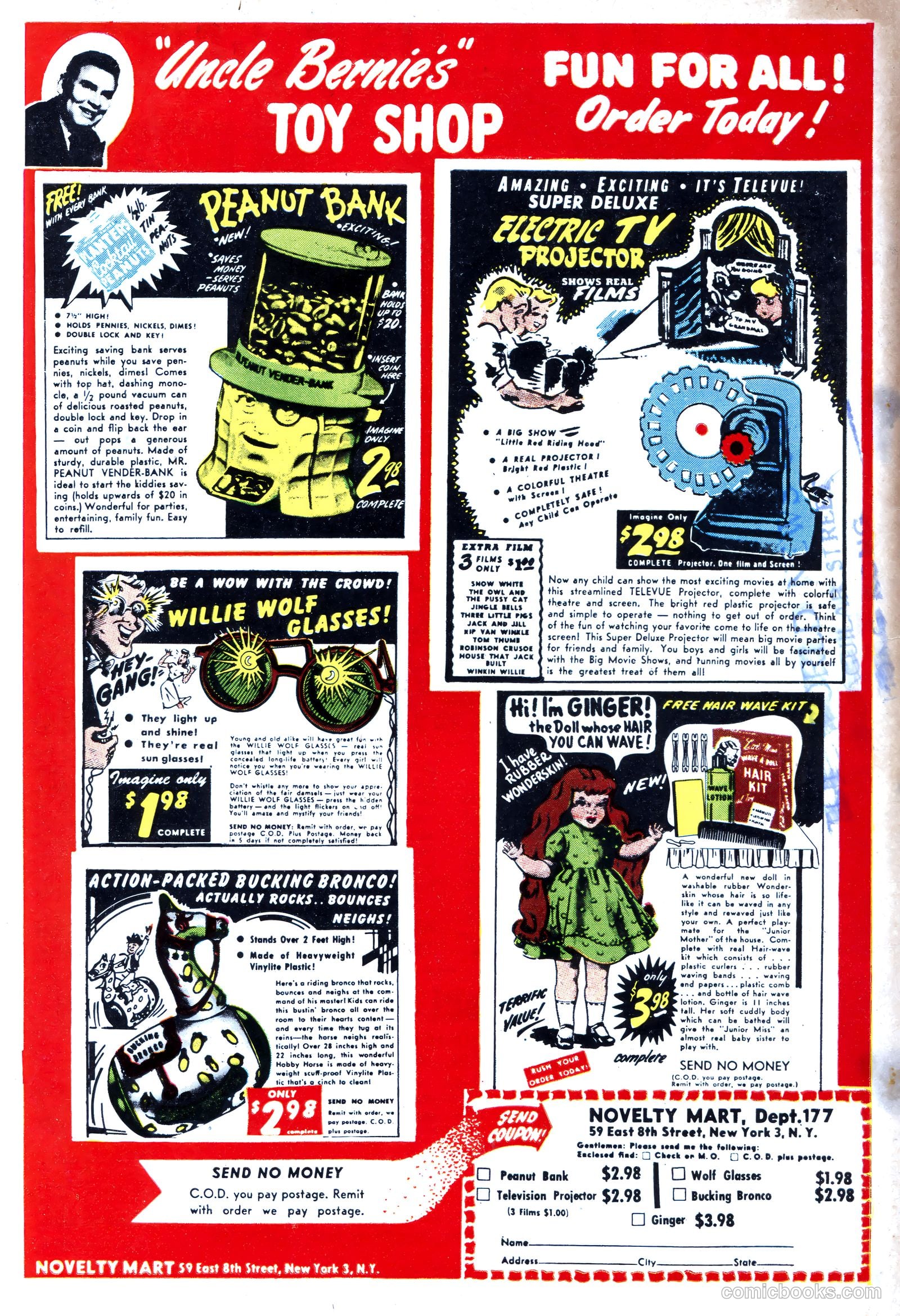Jet Powers #4 (1951) — page 36 of 36