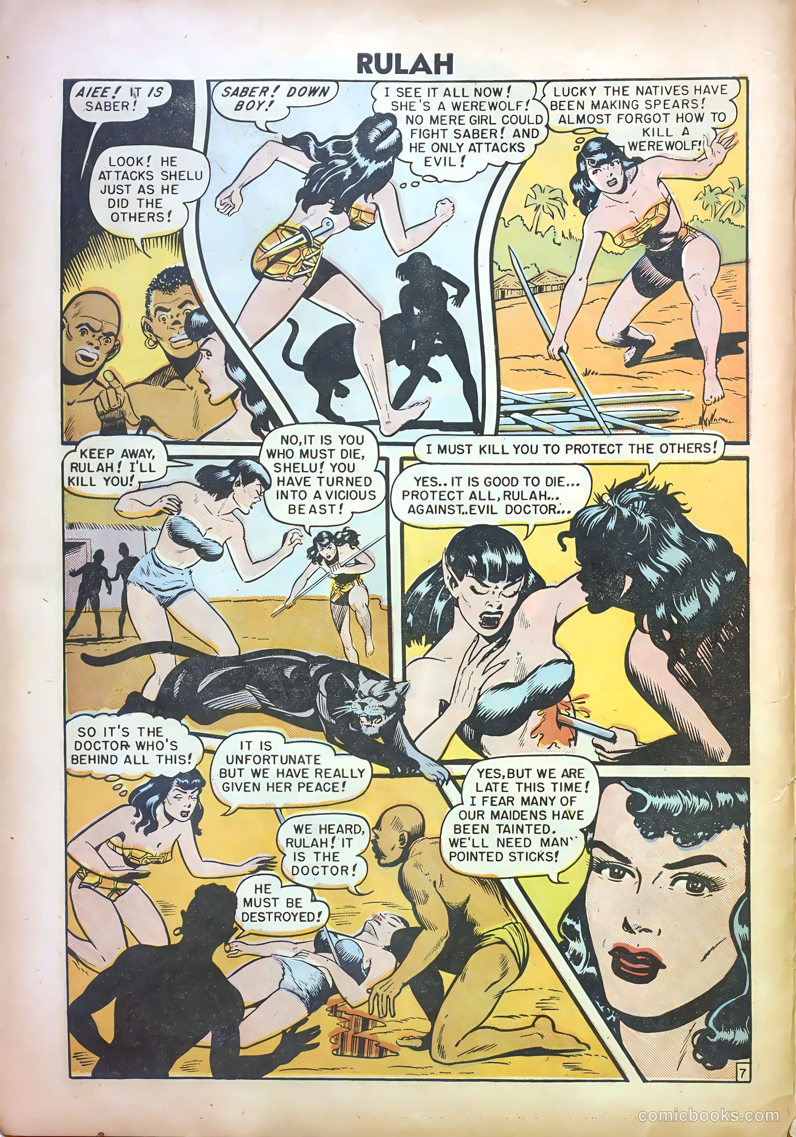Rulah Jungle Goddess #17 — page 8 of 36
