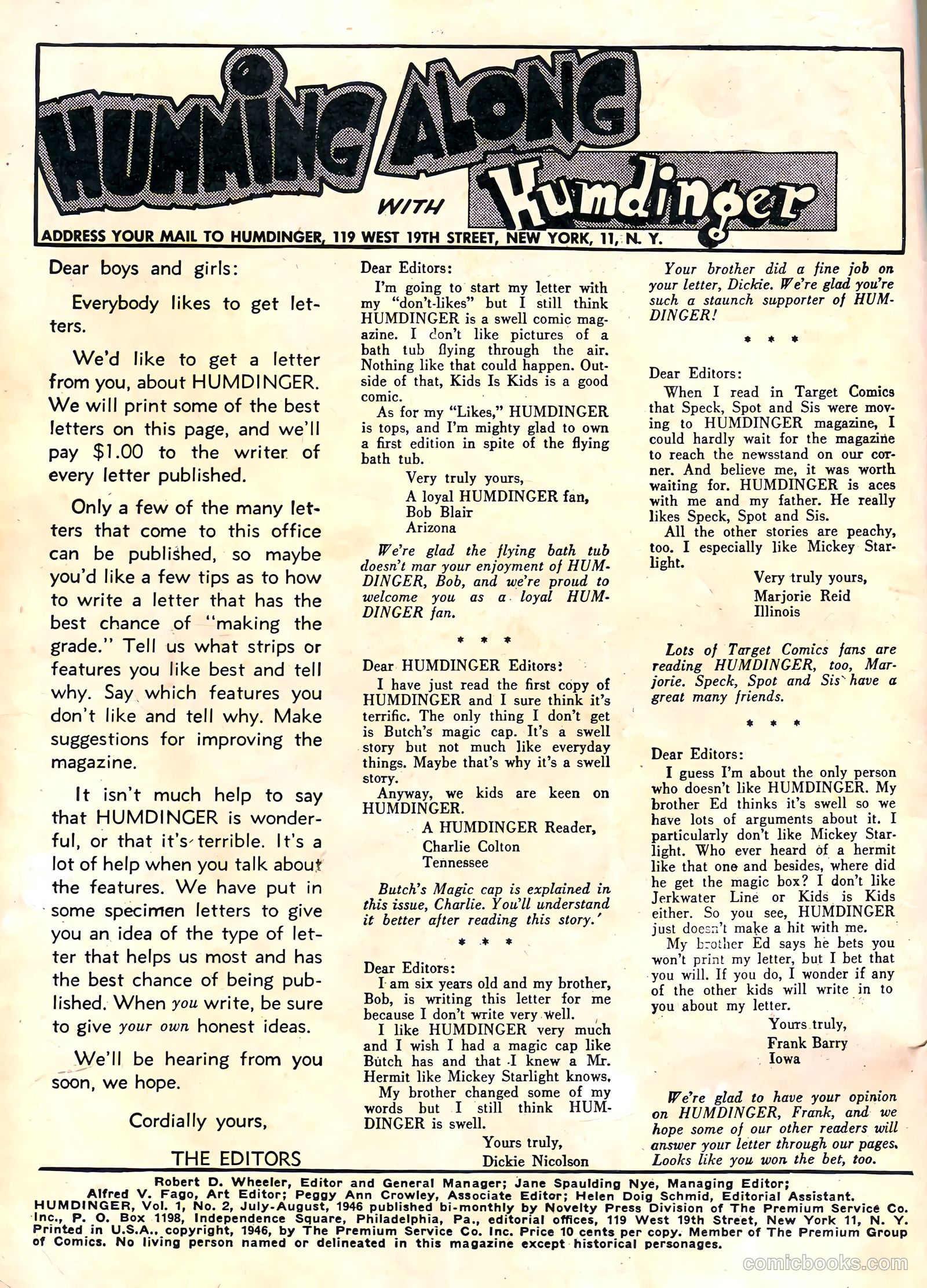 Humdinger v1 #2 — page 2 of 52