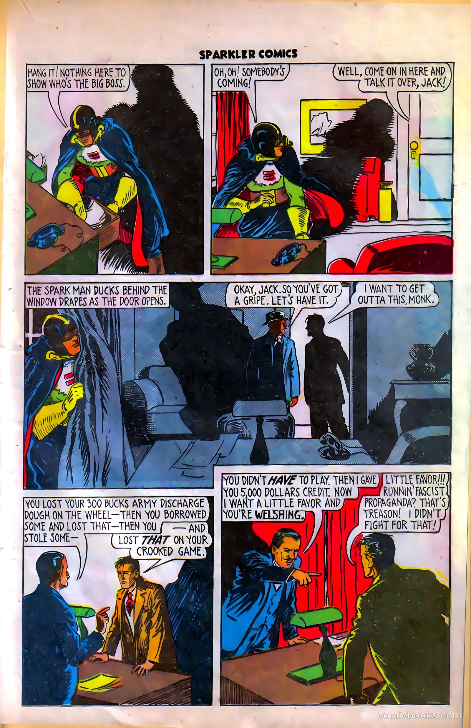 Sparkler Comics #47 (1948) — page 2 of 17