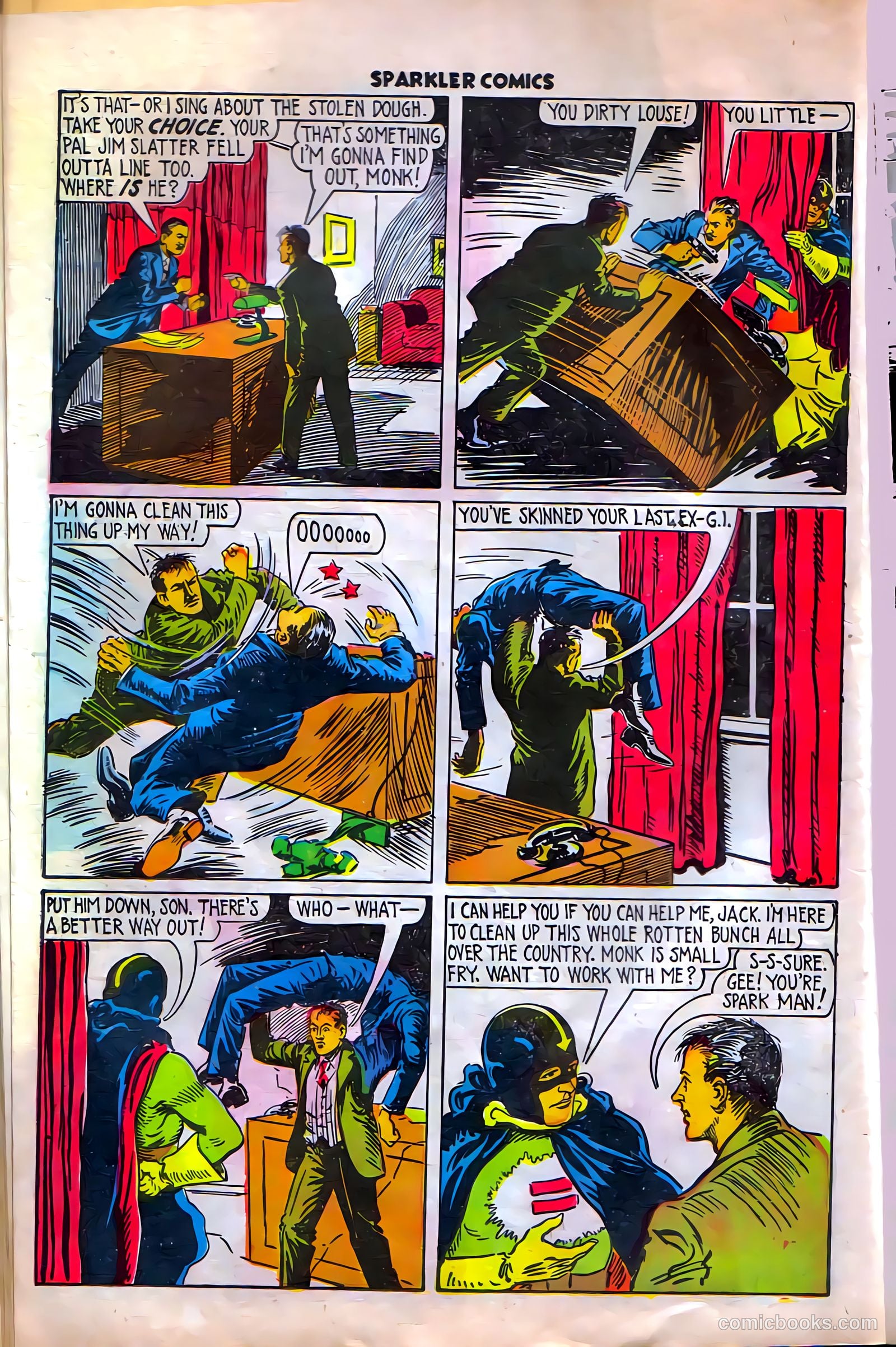 Sparkler Comics #47 (1948) — page 3 of 17